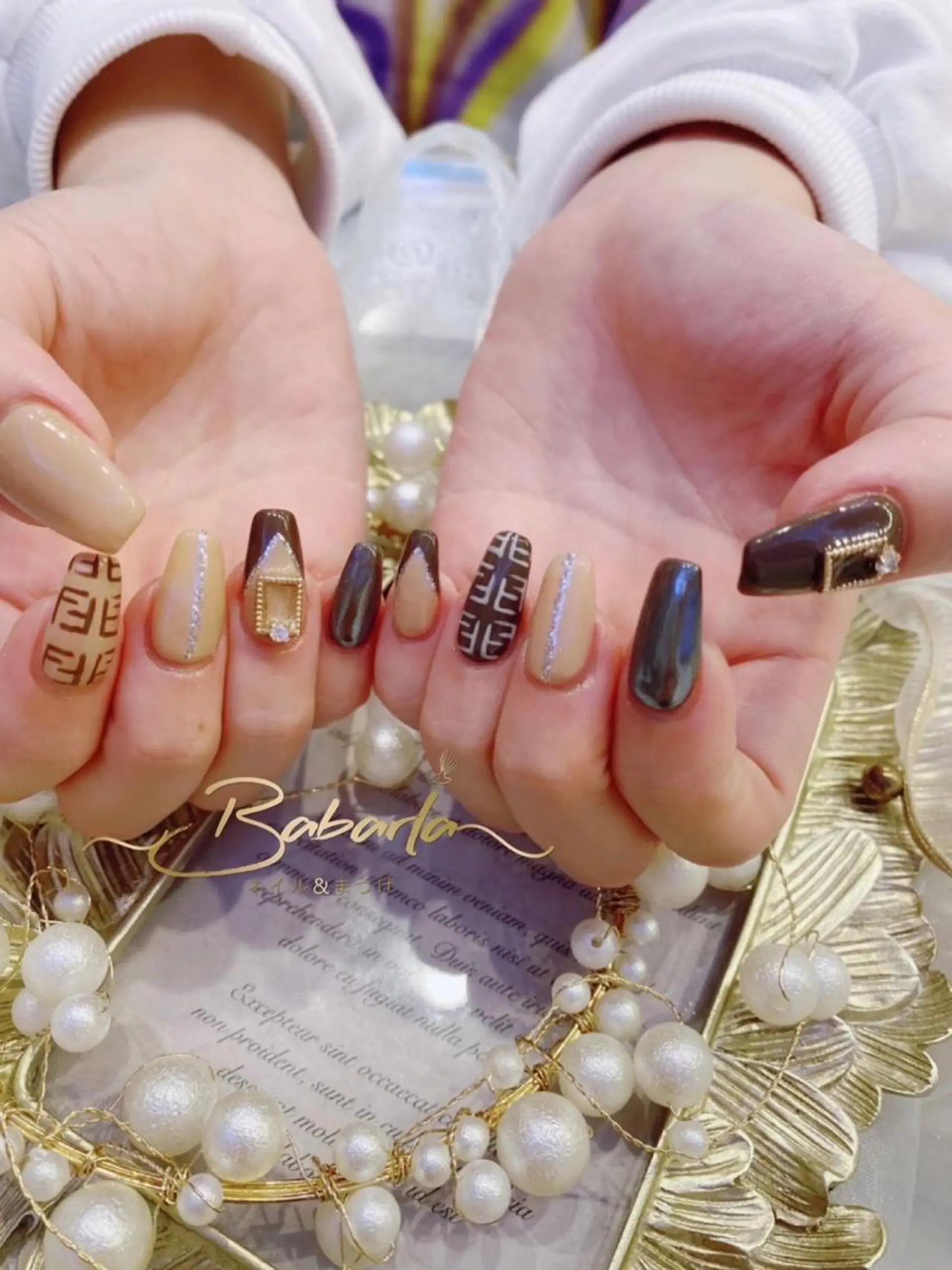 ネイル クリアネイル Babarla Nailのネイルデザイン