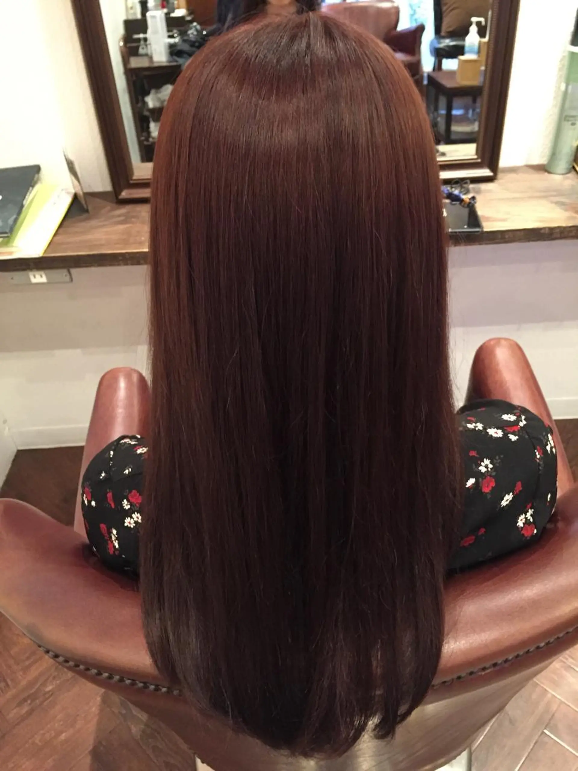 ロング カラー いしだ みさきのヘアスタイル