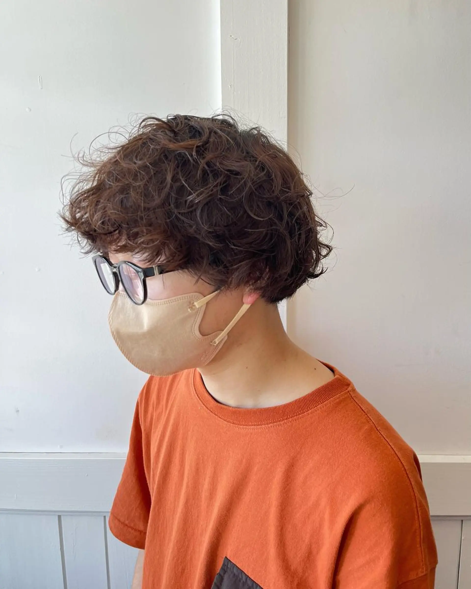 メンズ メンズパーマ 狩野 くるみのヘアスタイル