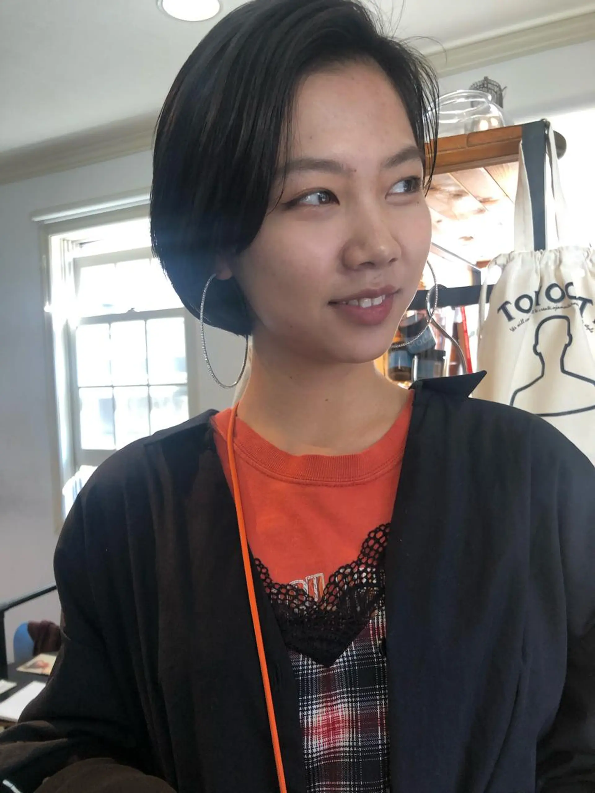 ショート eri kinjoのヘアスタイル