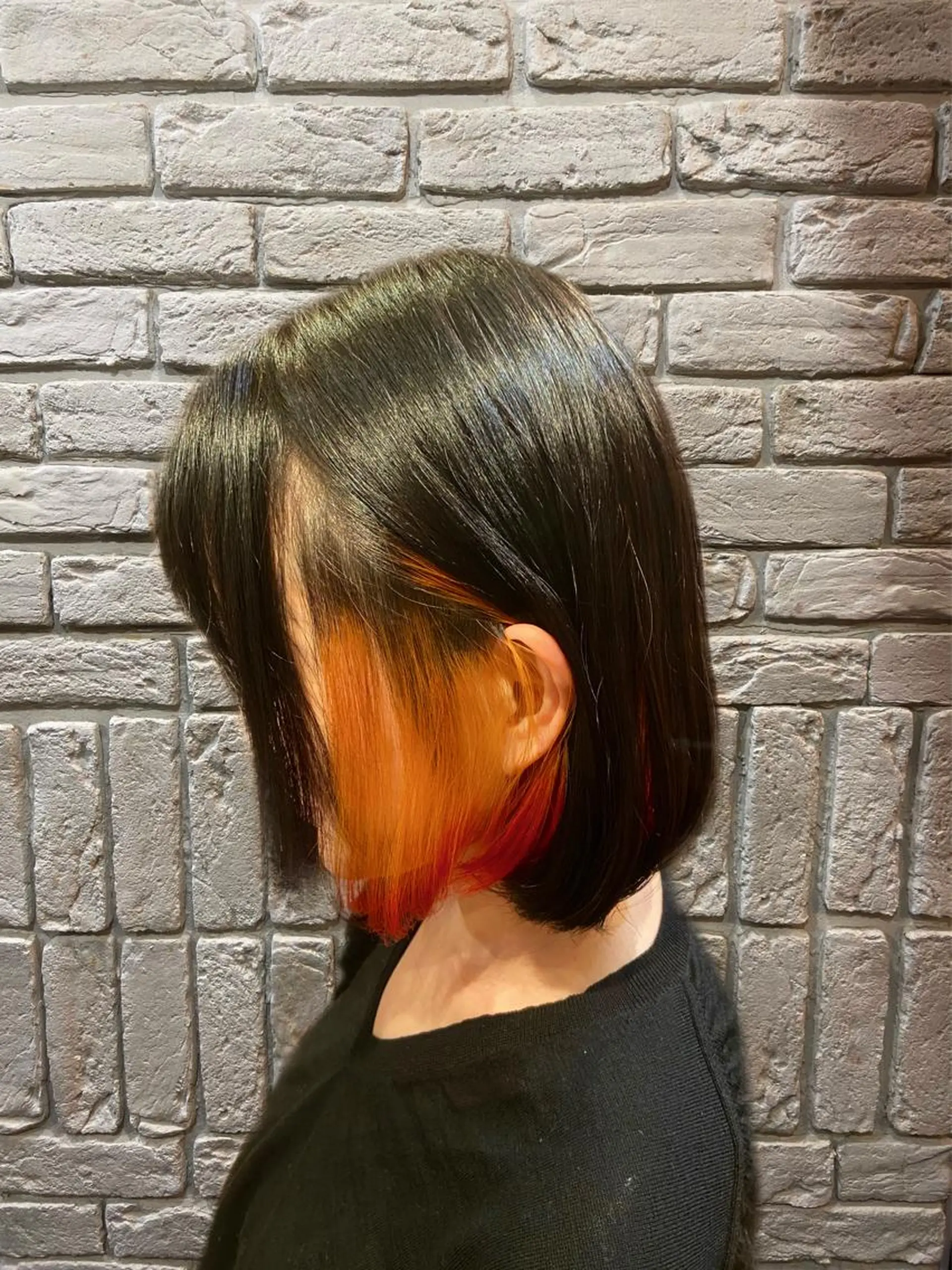 ショート カラー 🦉静かに過ごしたい 方、個室席🦉タナカのヘアスタイル