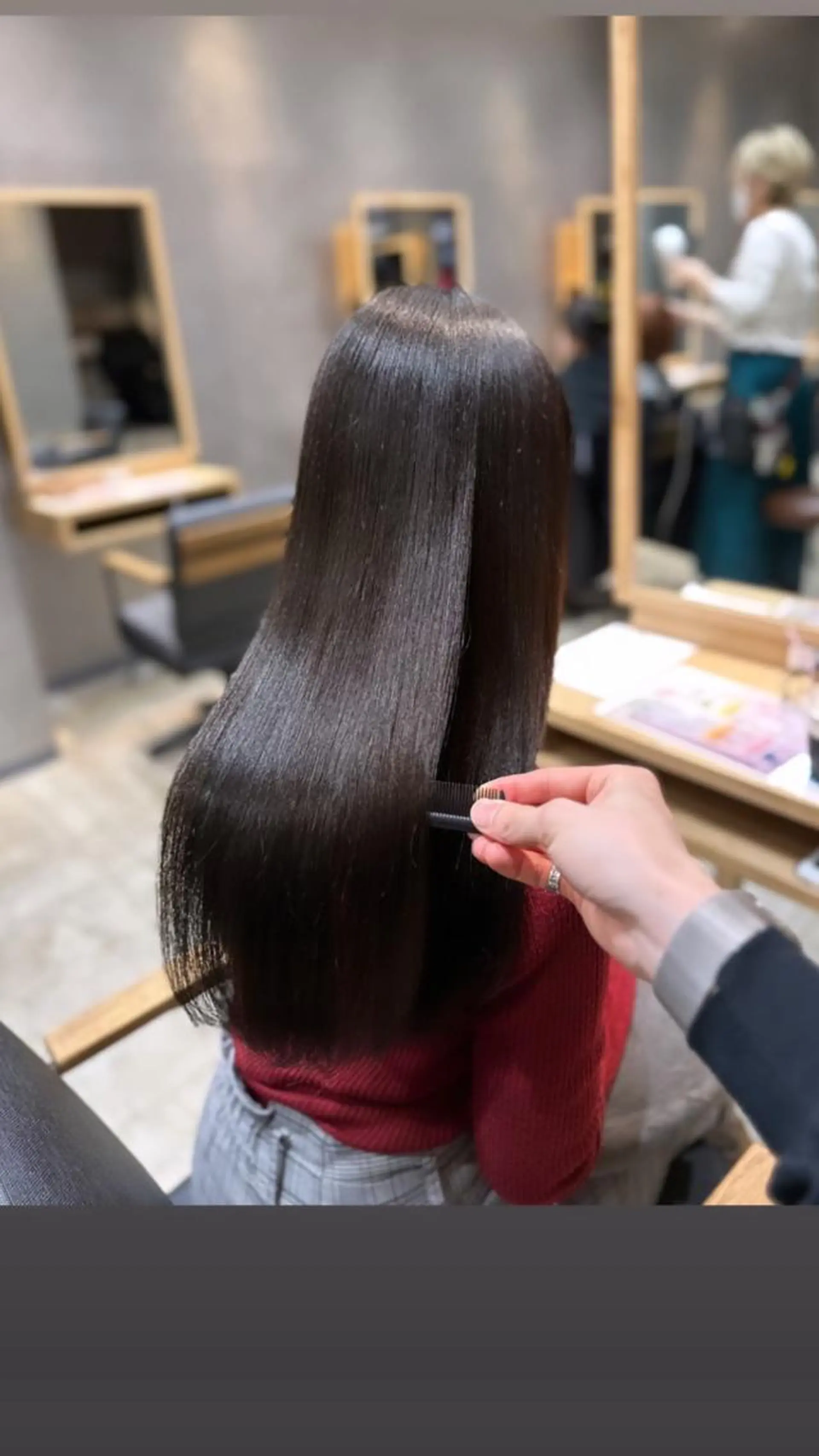 ロング カット ヘアカラー DAICHI inity心斎橋のヘアスタイル