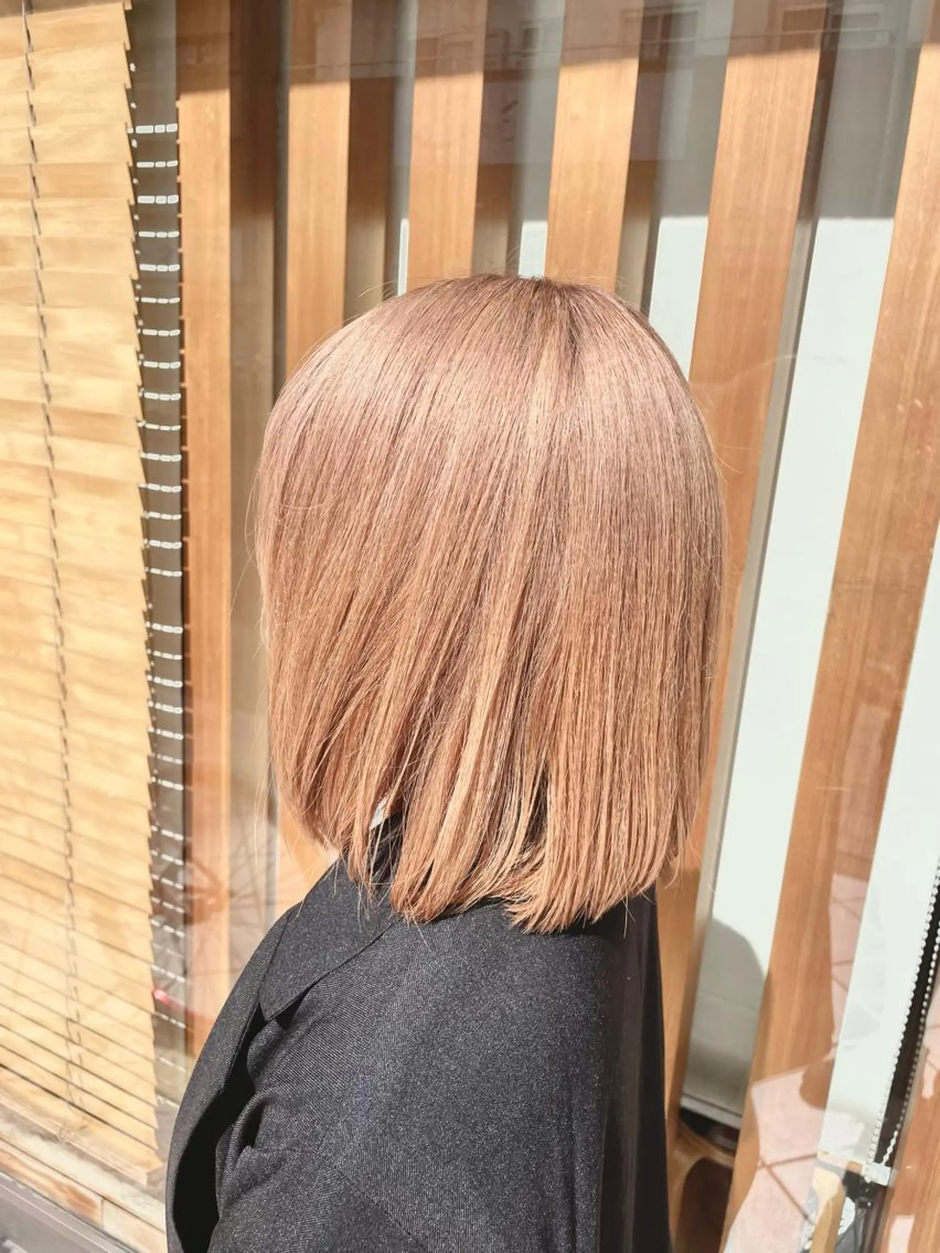 ミディアム カット ヘアカラー ROSSO北赤羽 アラカワのヘアスタイル