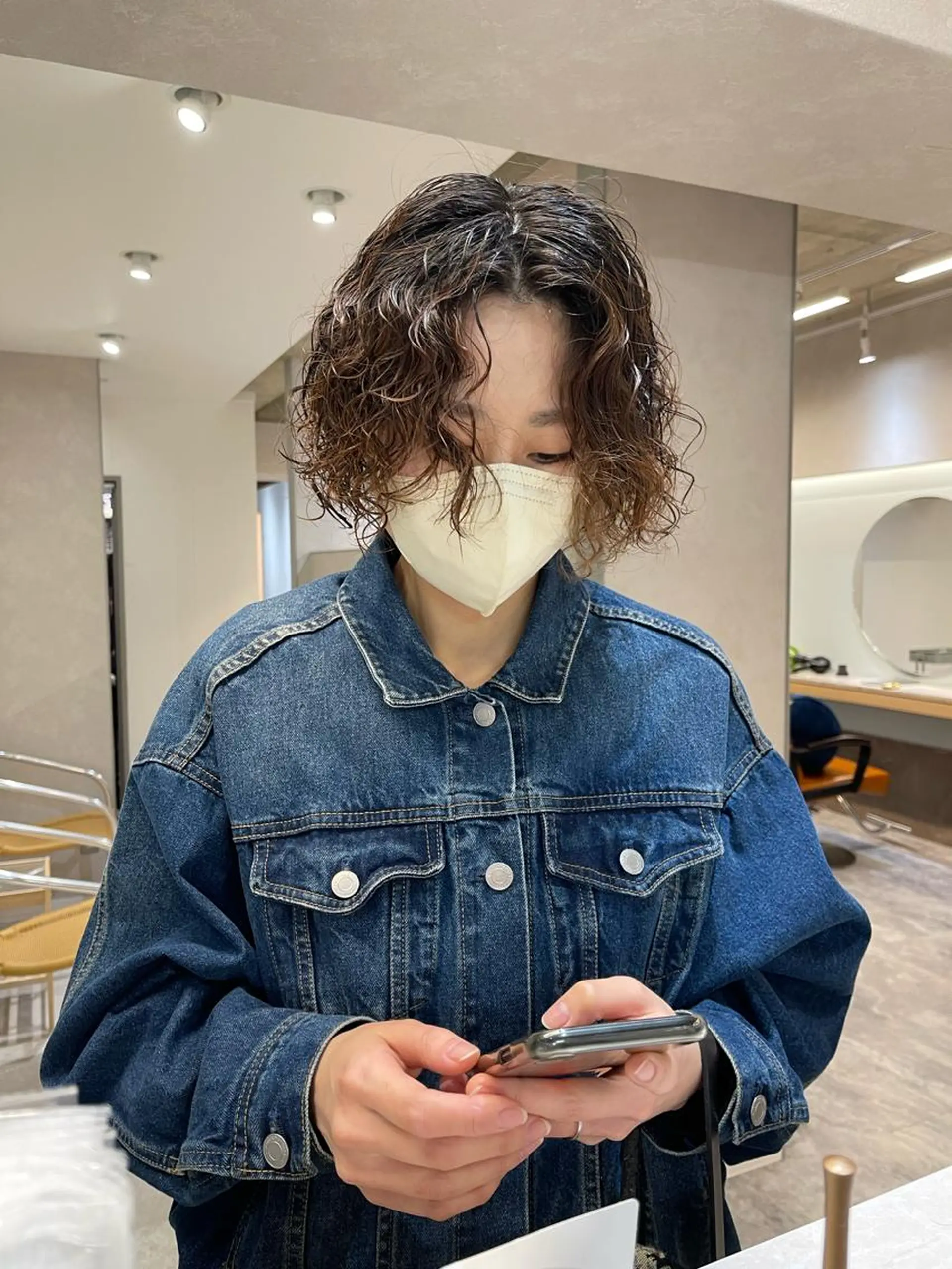 ショート パーマ ヘアアレンジ Peyp所属・早瀬裕之 パーマのヘアスタイル