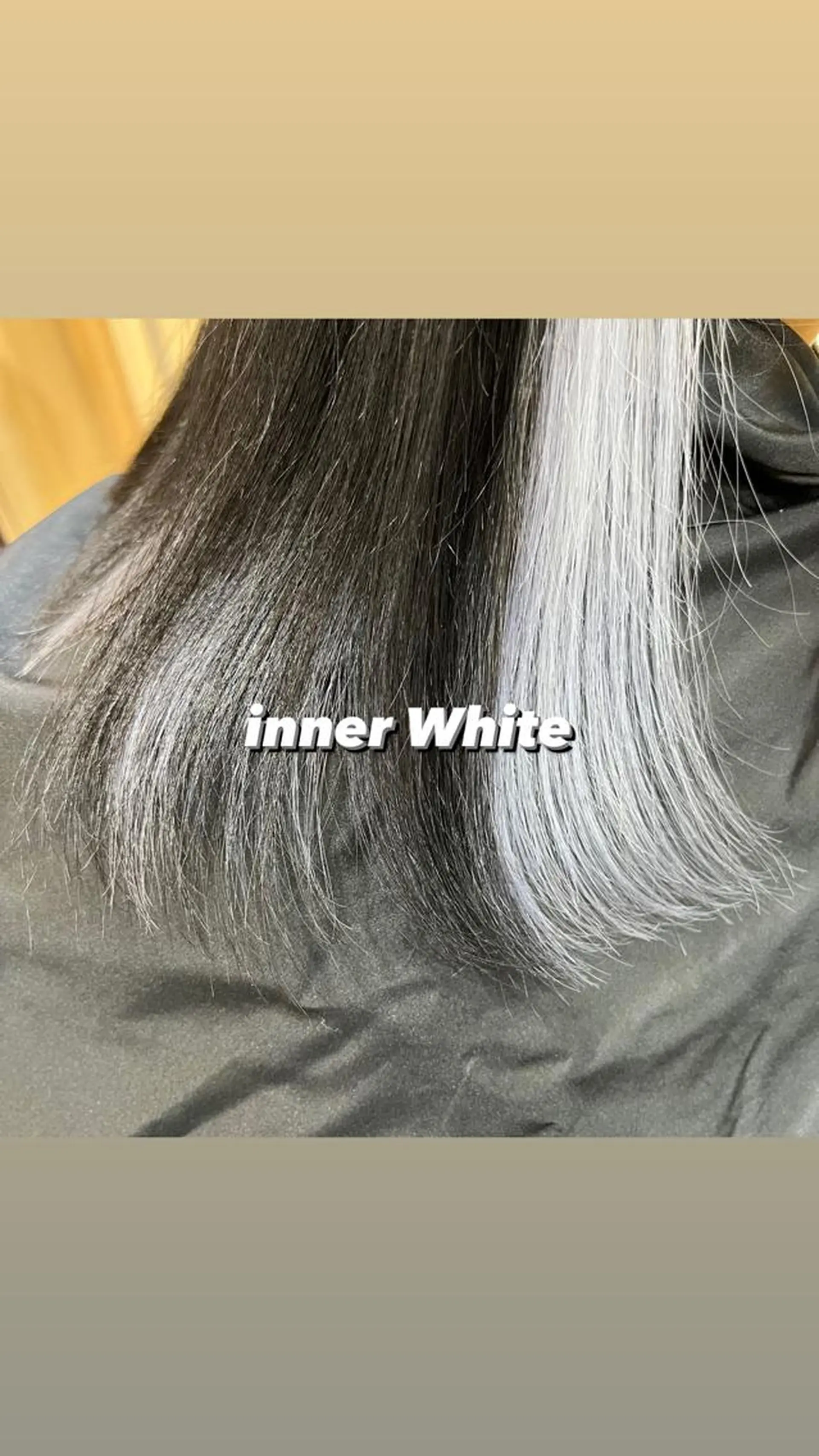 カラー ブリーチ 染矢 優希のヘアスタイル