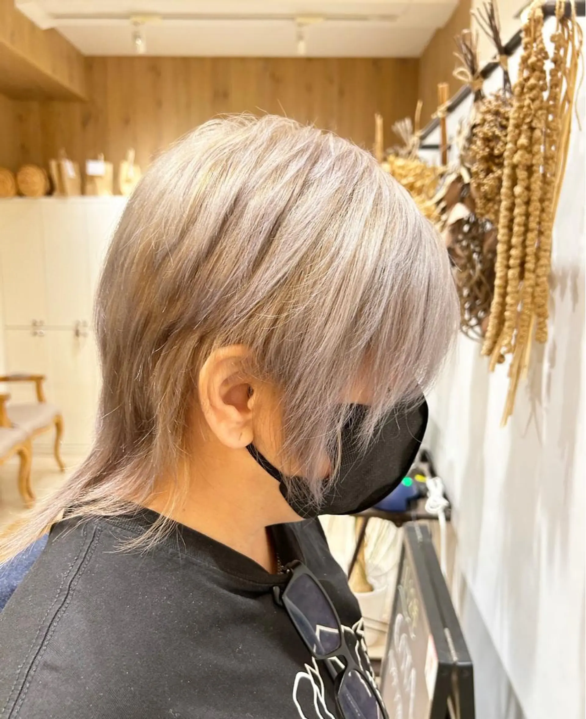 ミディアム ヘアカラー ゆうき あすかのヘアスタイル