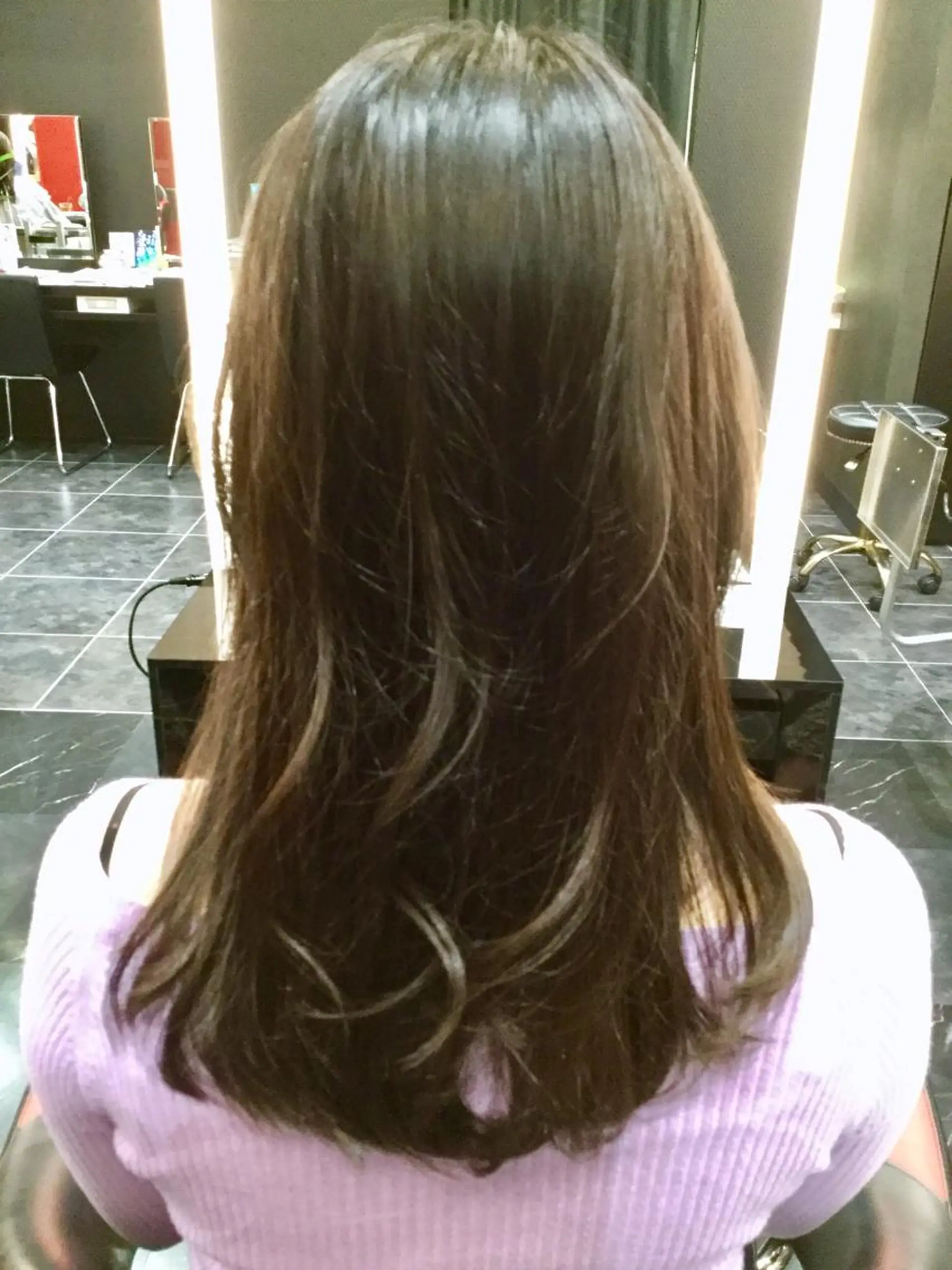 ロング Annon プライベートサロンのヘアスタイル