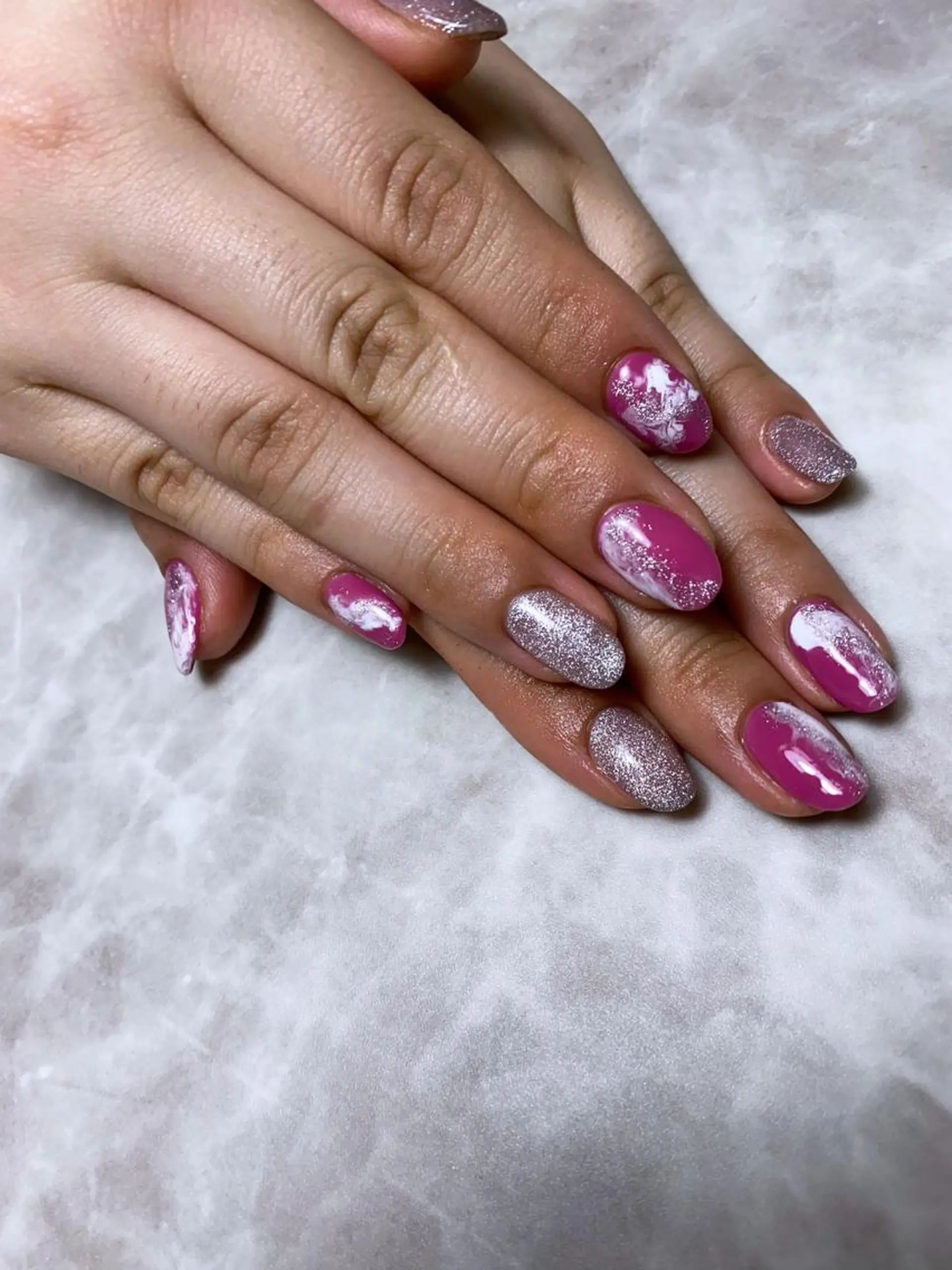 ネイル フラッシュネイル フラッシュマグ マグネットネイル ハンドネイル ハンドケア 🌿Charme🌿 MAIのネイルデザイン