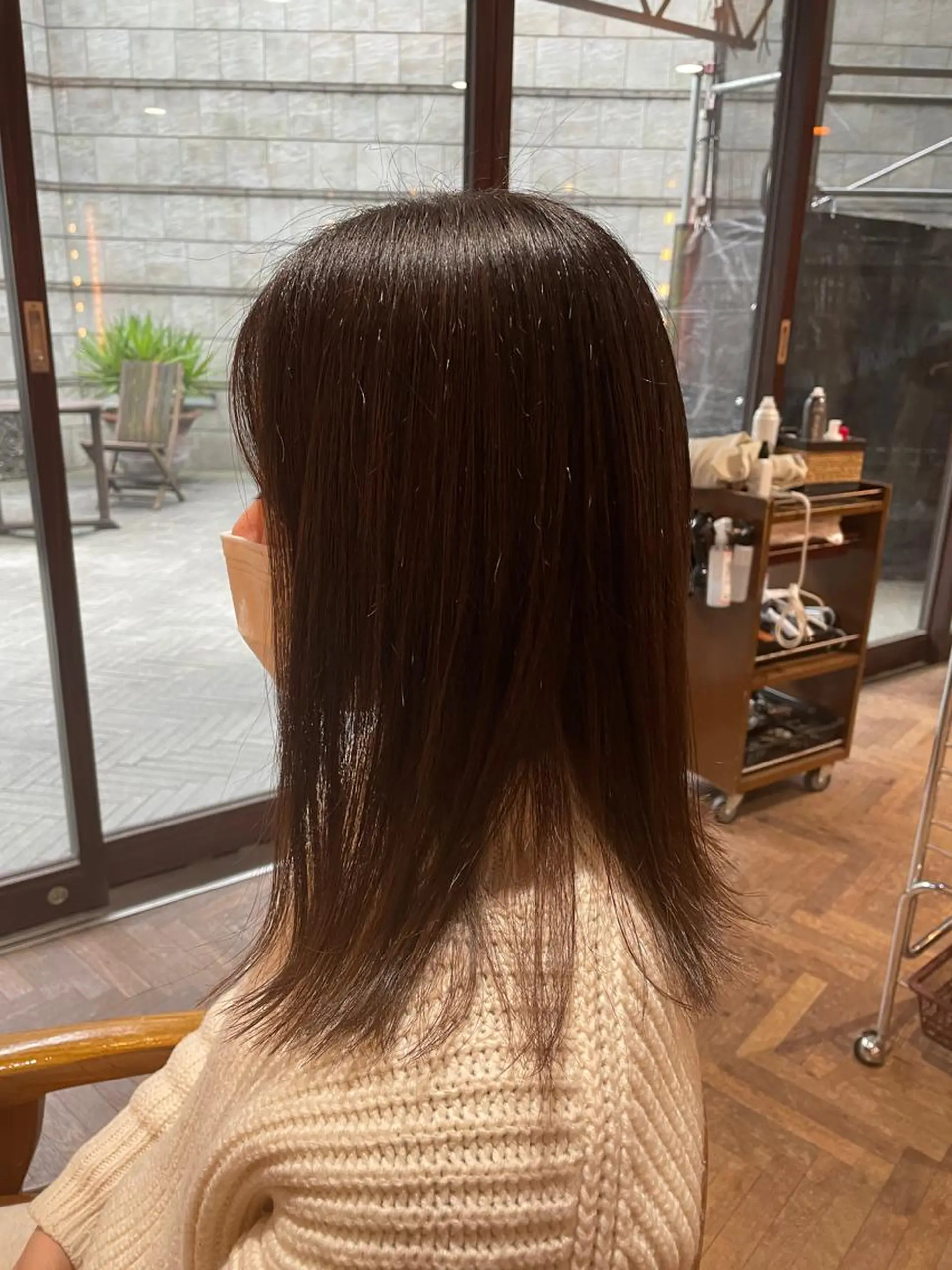 ミディアム 外ハネヘア stylist YUTOのヘアスタイル