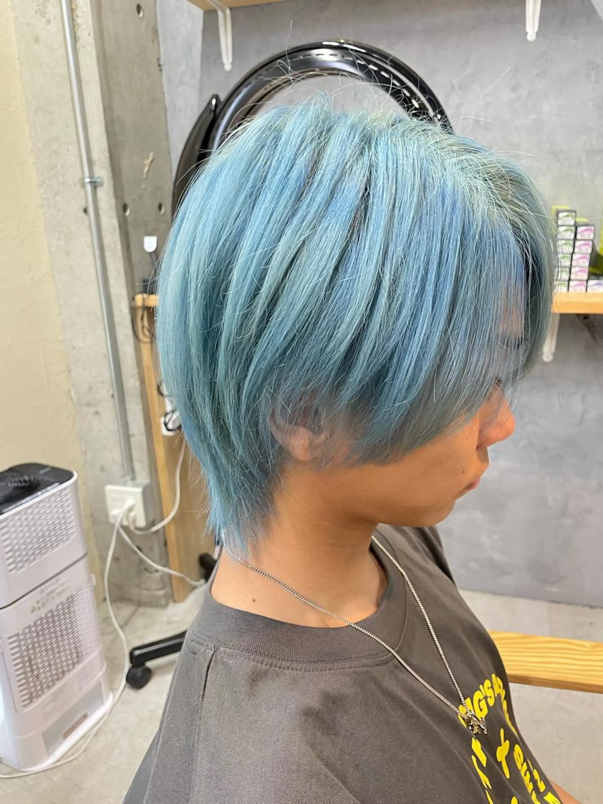 カラー メンズ カット ヘアカラー トリートメント メンズ韓国ヘア👹 KAJIのヘアスタイル