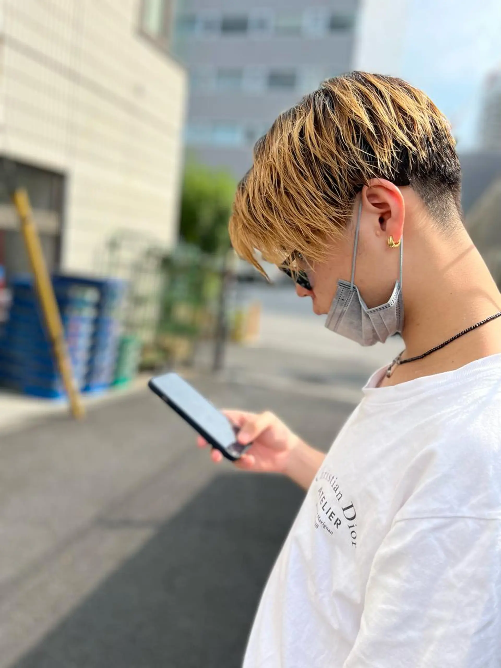 カラー ヘアアレンジ メンズ 池袋/似合わせ/縮毛 髪質改善【ugen】のヘアスタイル