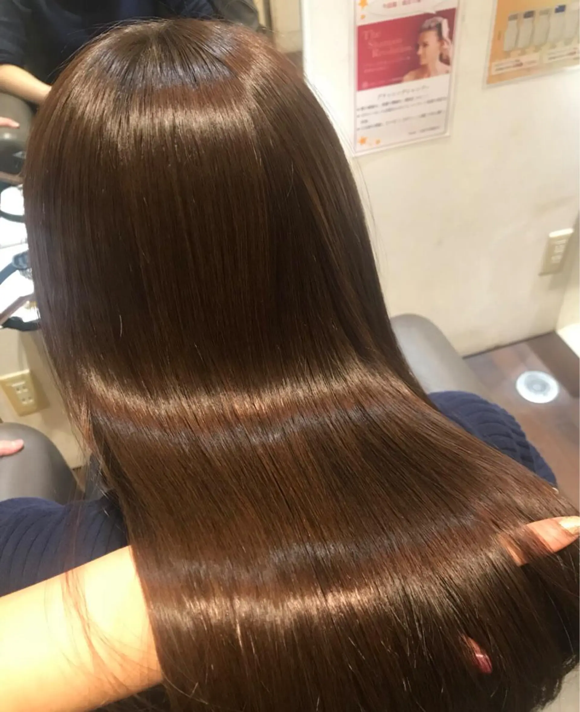 ロング カラー ヘアカラー トリートメント 髪質改善✧︎カラー 💎AIM【アイム】のヘアスタイル