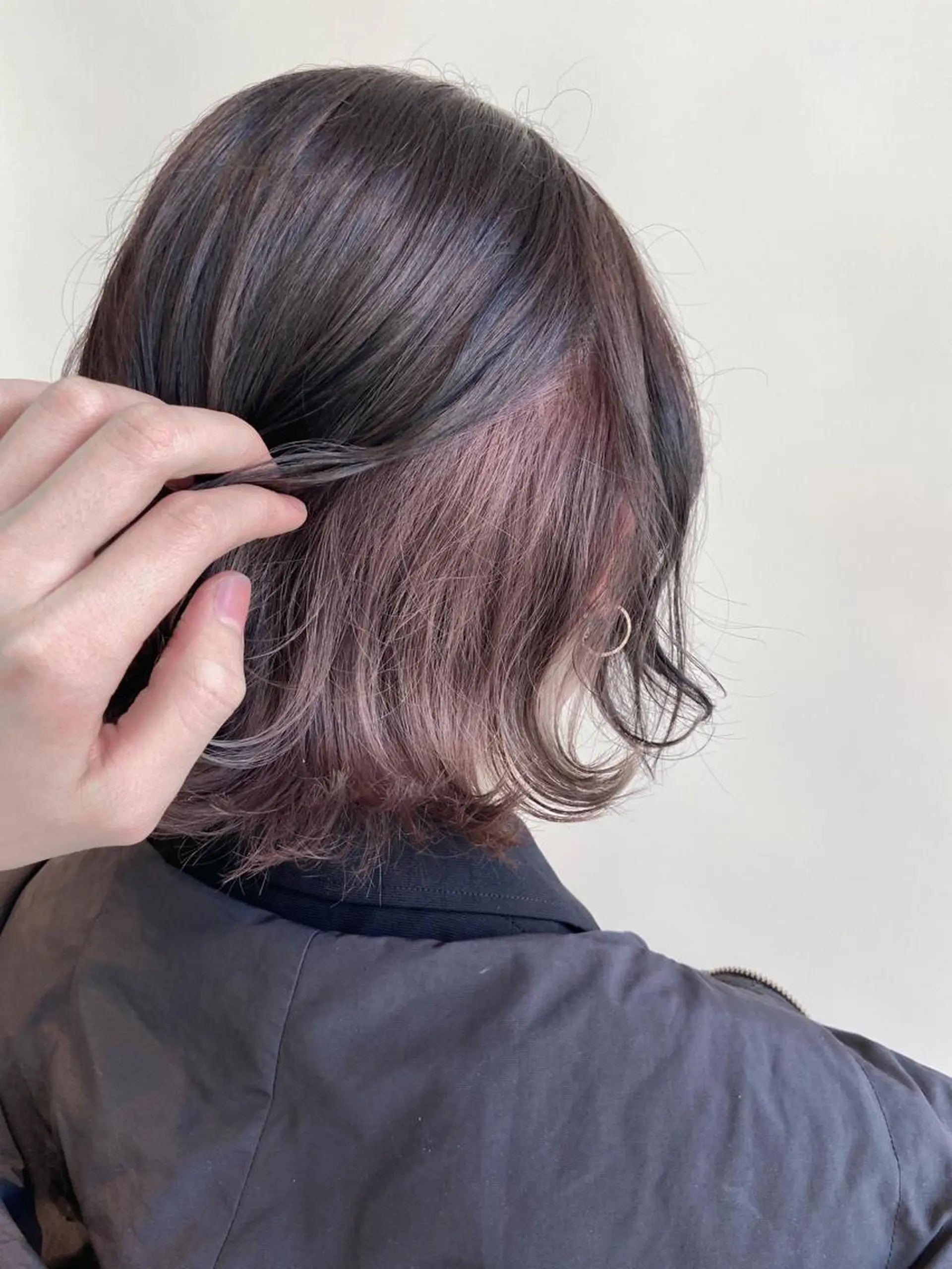 ミディアム カラー メンズ縮毛矯正 ♠️店長下平隼人のヘアスタイル