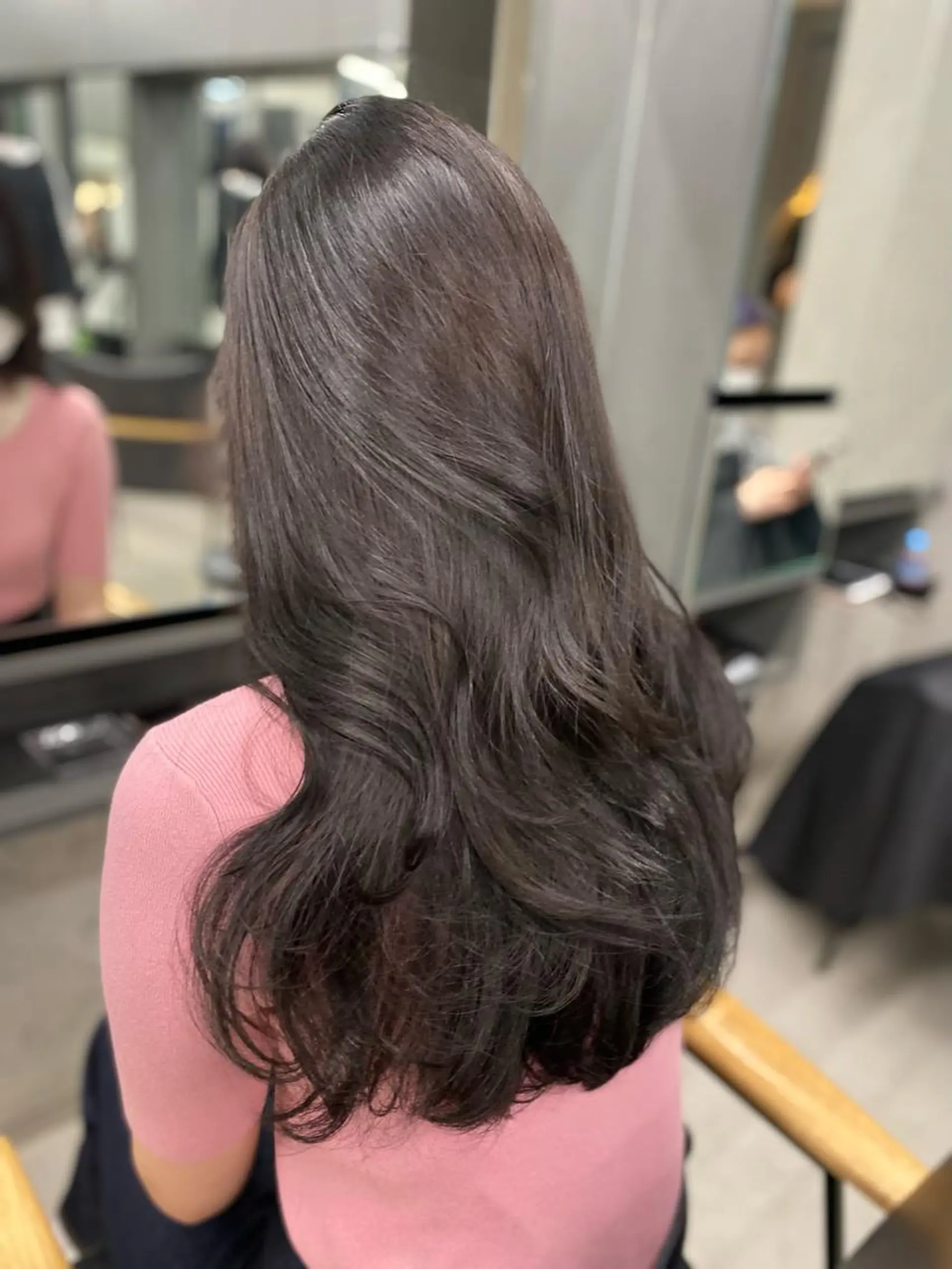 ロング カラー カット ヘアカラー レイヤー/柔色 カラー/SAkiのヘアスタイル