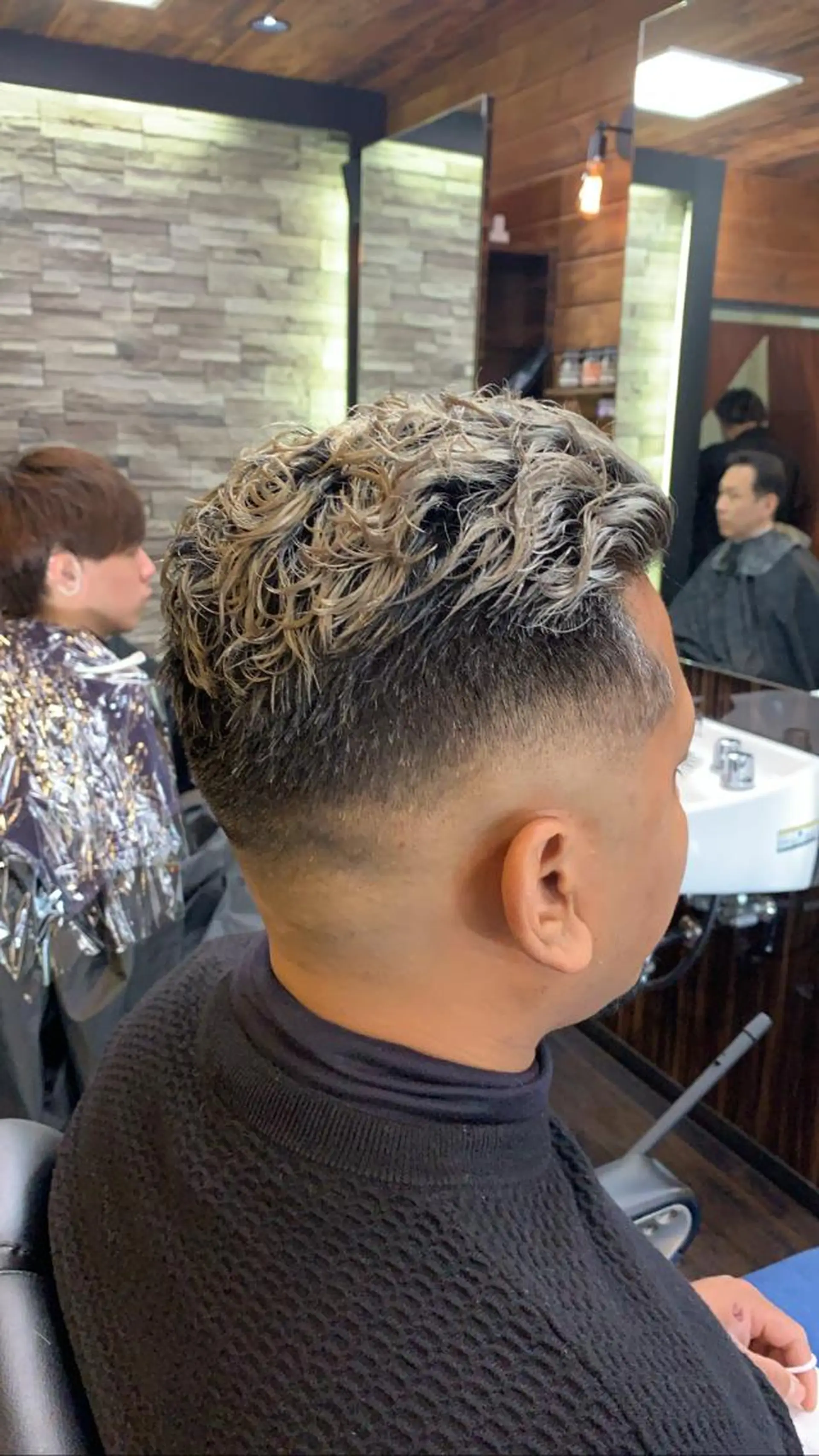 ショート メンズ 高橋 流耀のヘアスタイル