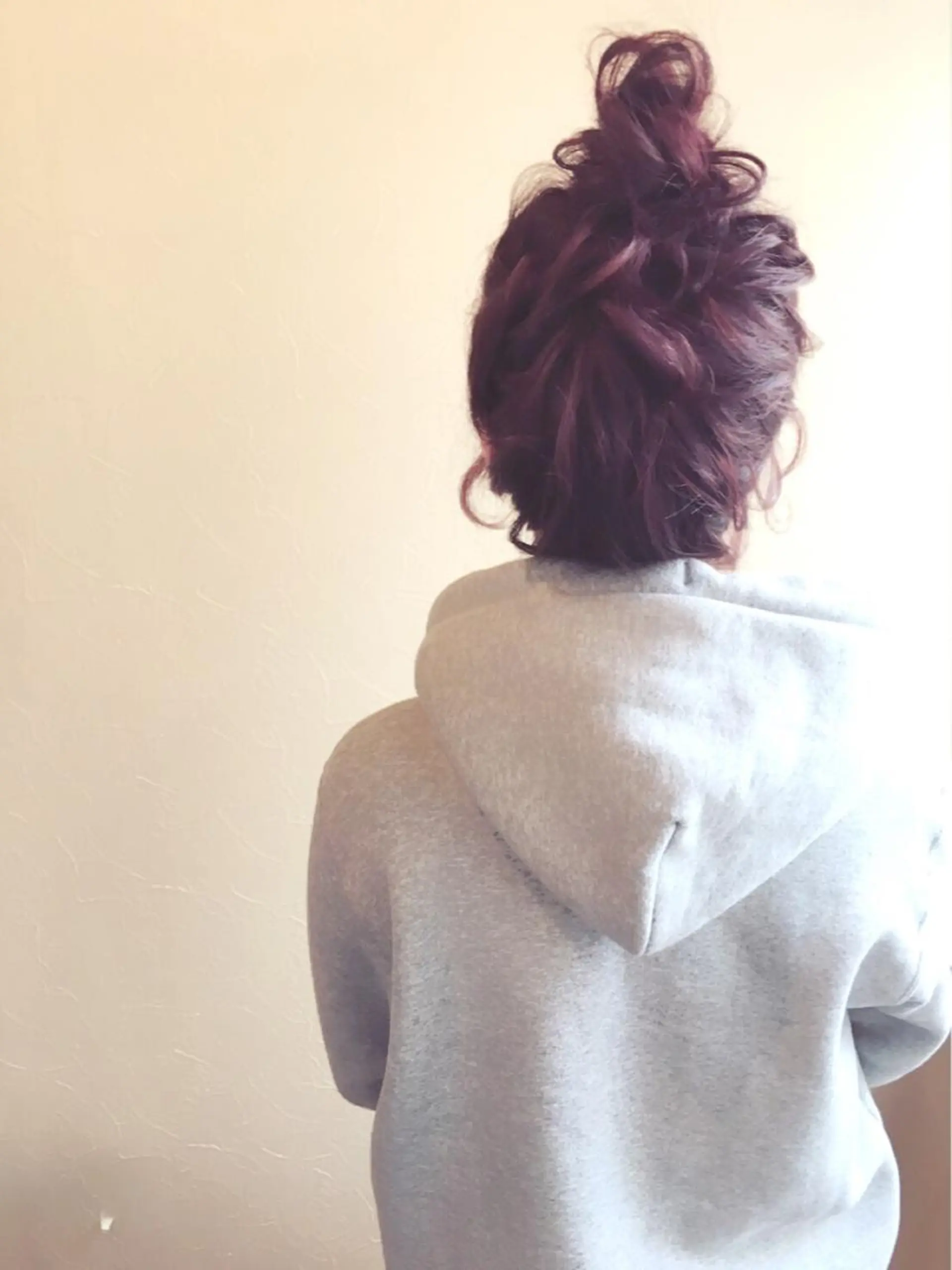 セミロング お団子ヘア ant’ten 宮川 俊裕のヘアスタイル