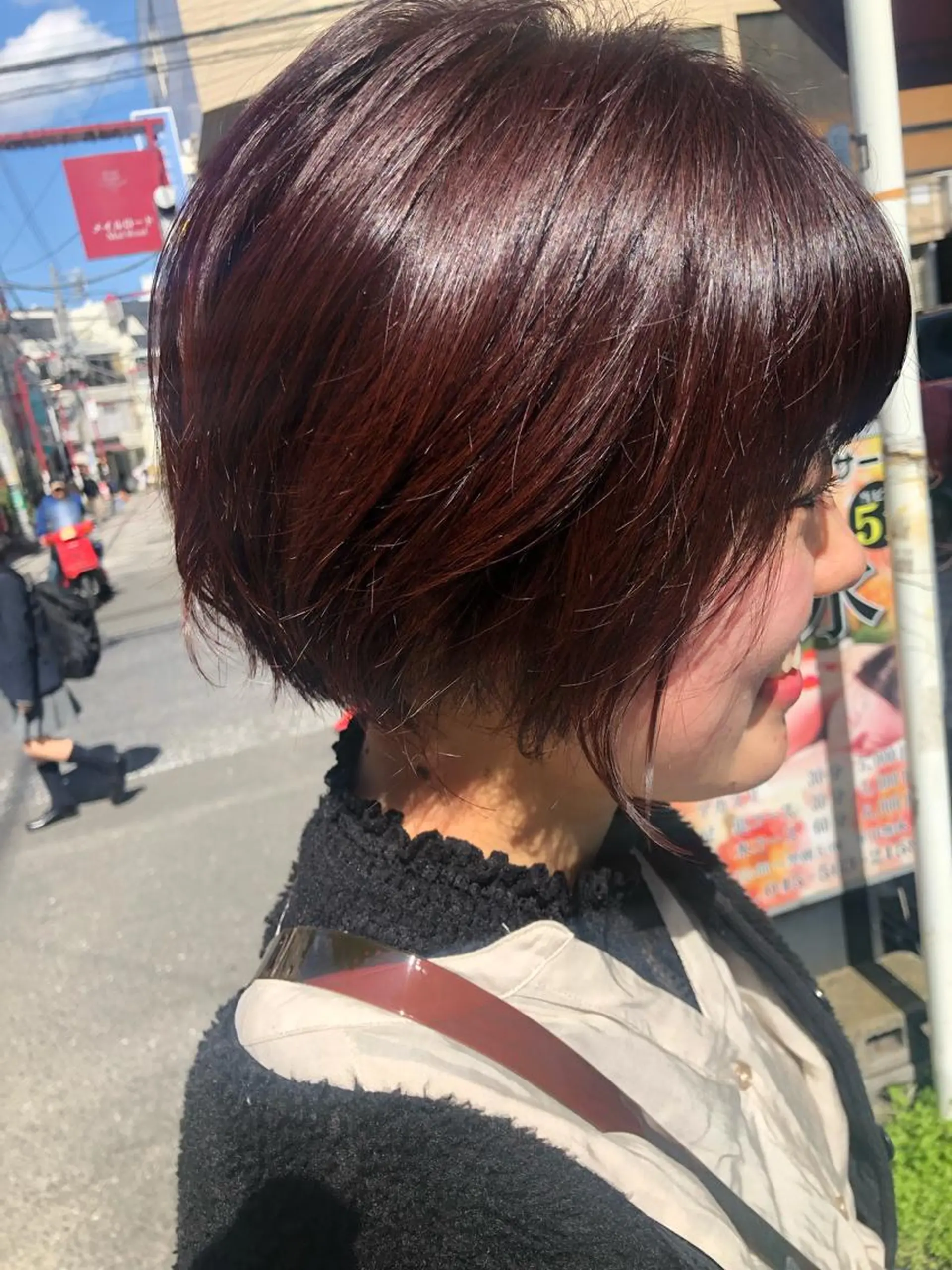 ショート カラー ピンクカラー バイオレットカラー バイオレットピンク ✳︎SERA✳︎ 平日のみご案内のマツエク・マツパデザイン