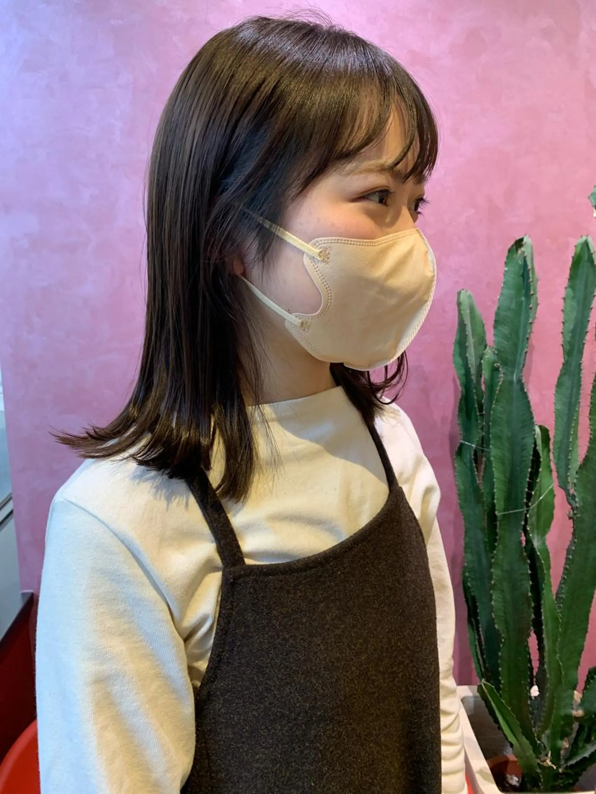 ミディアム 柔らかいカラー🎀 rinaのヘアスタイル