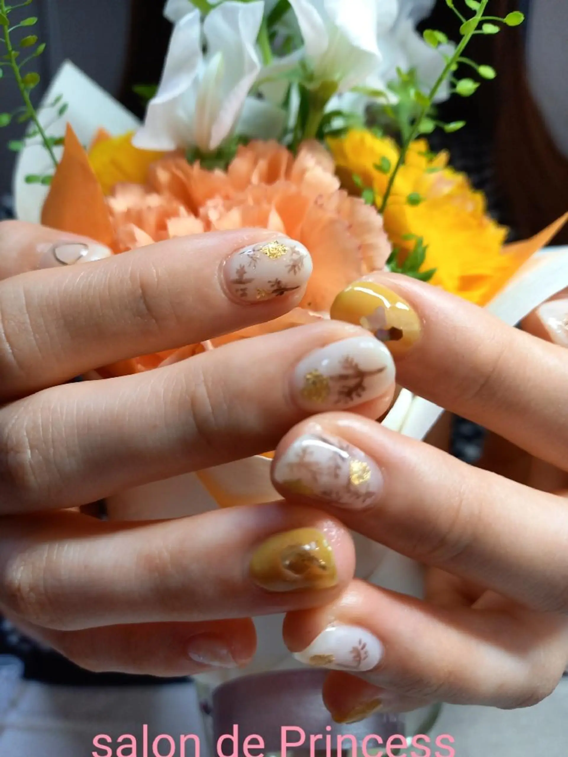 ネイル 春ネイル salon de  Princessのネイルデザイン