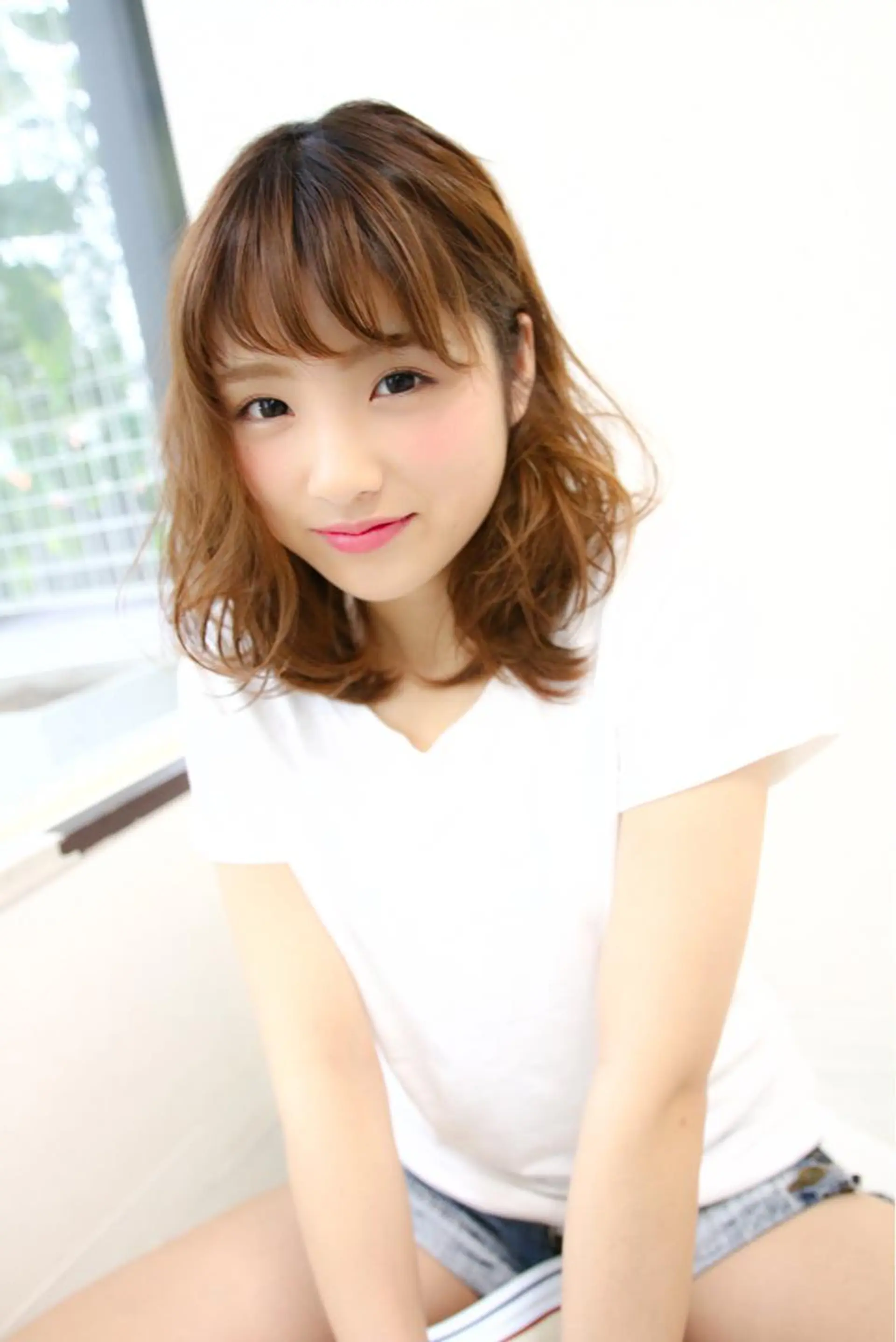 ミディアム カラー 中村 海のヘアスタイル