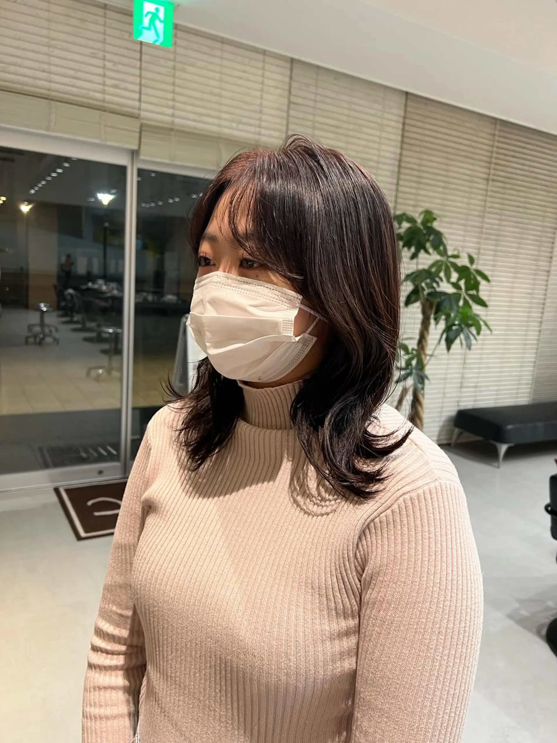 セミロング カラー 🔥メンズ特化型🔥 SHOのヘアスタイル