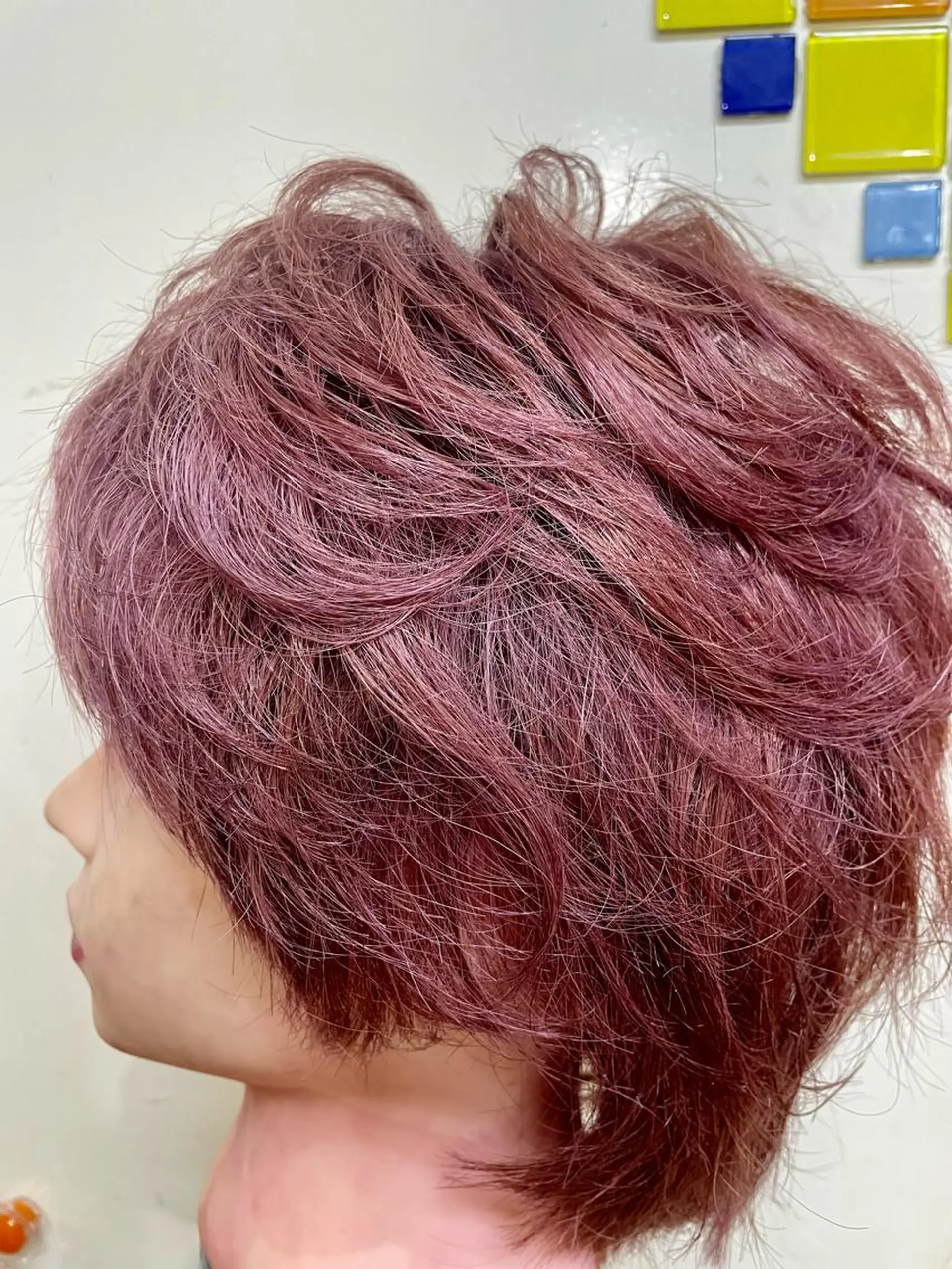 ショート カラー 雪上 章のヘアスタイル