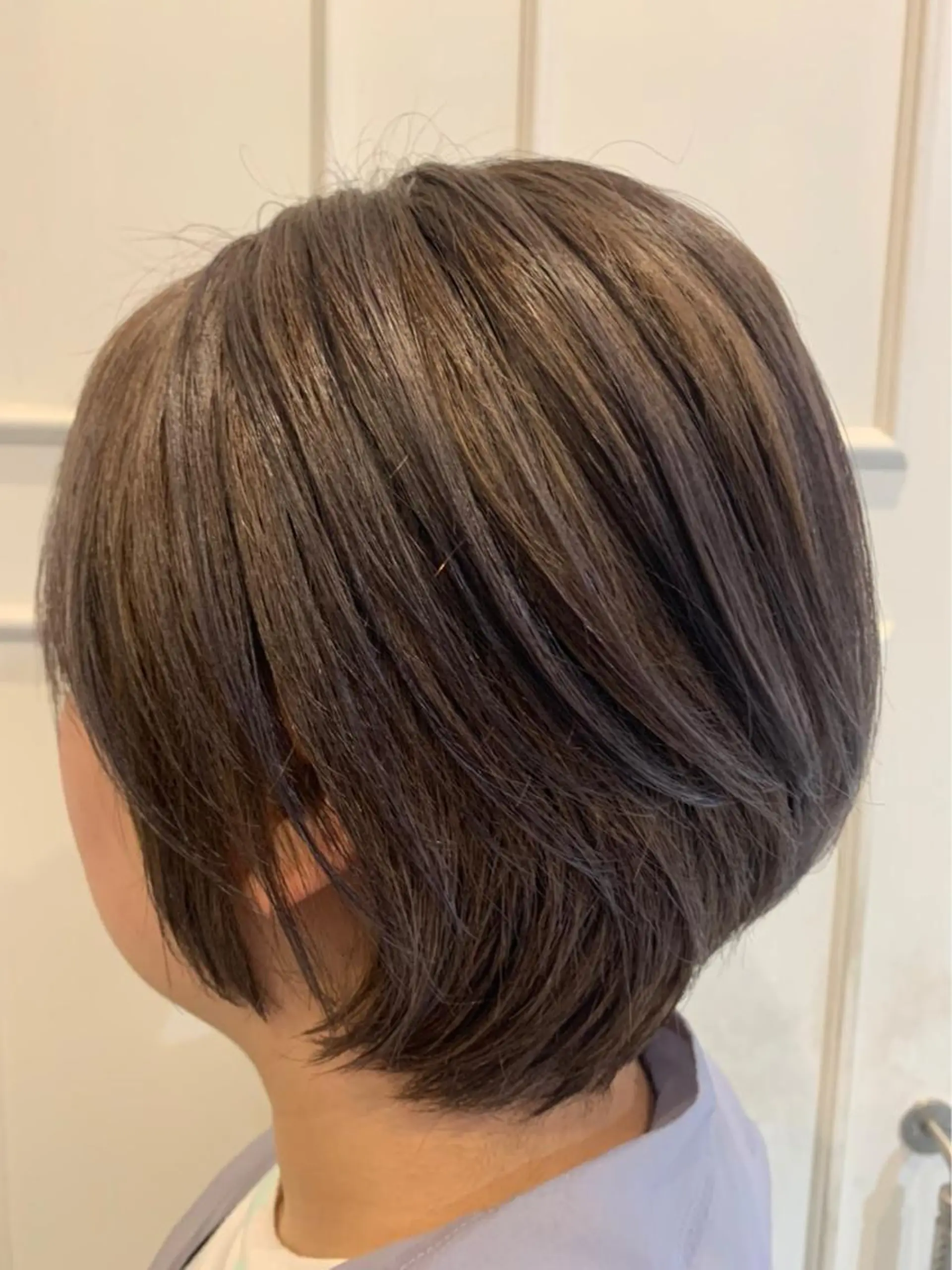 ショート カラー アッシュ ベージュカラー 🫟Blanco🫟 Color&Careのヘアスタイル