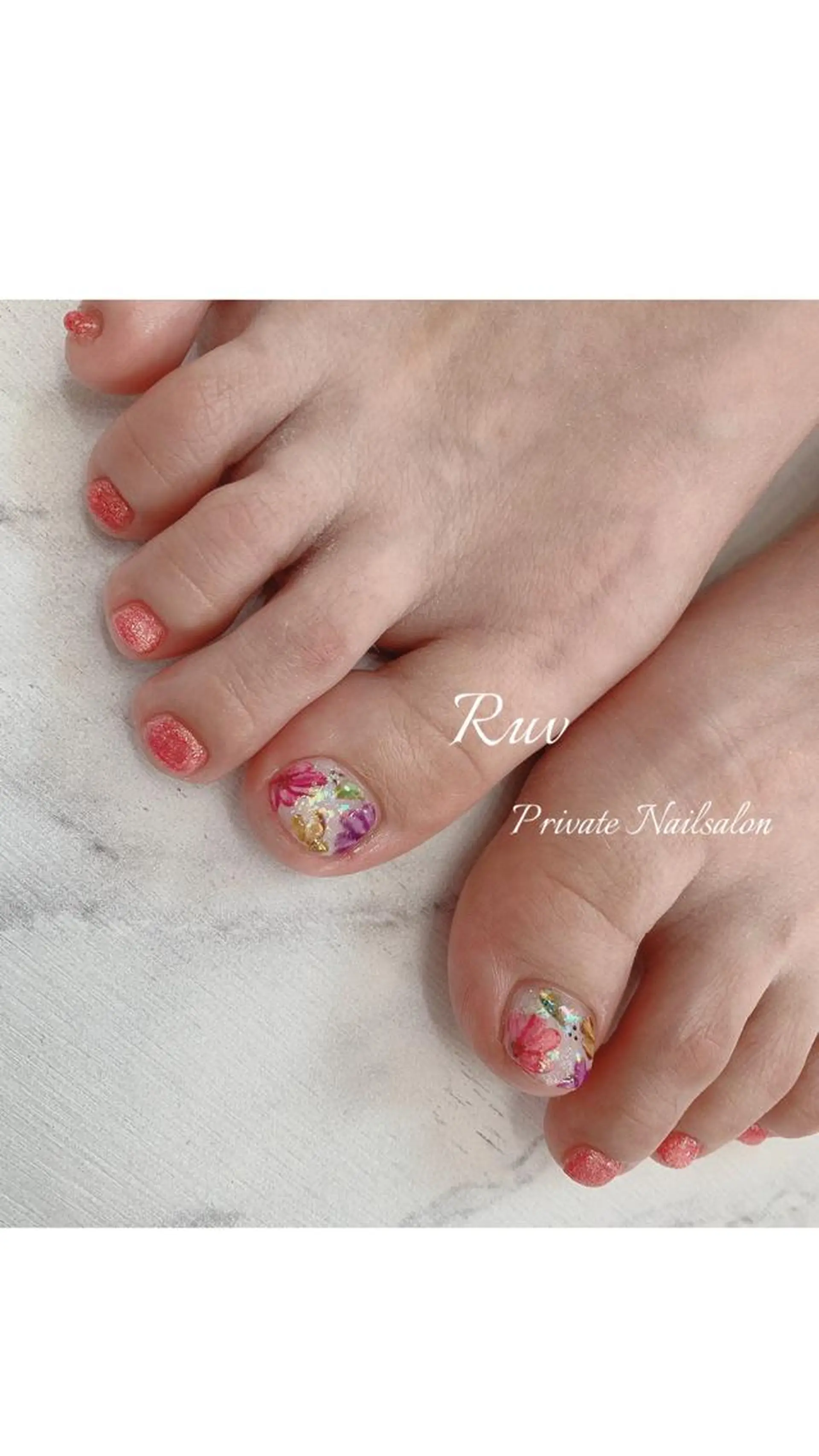ネイル フットネイル プライベート ネイルサロン　ルヴのネイルデザイン