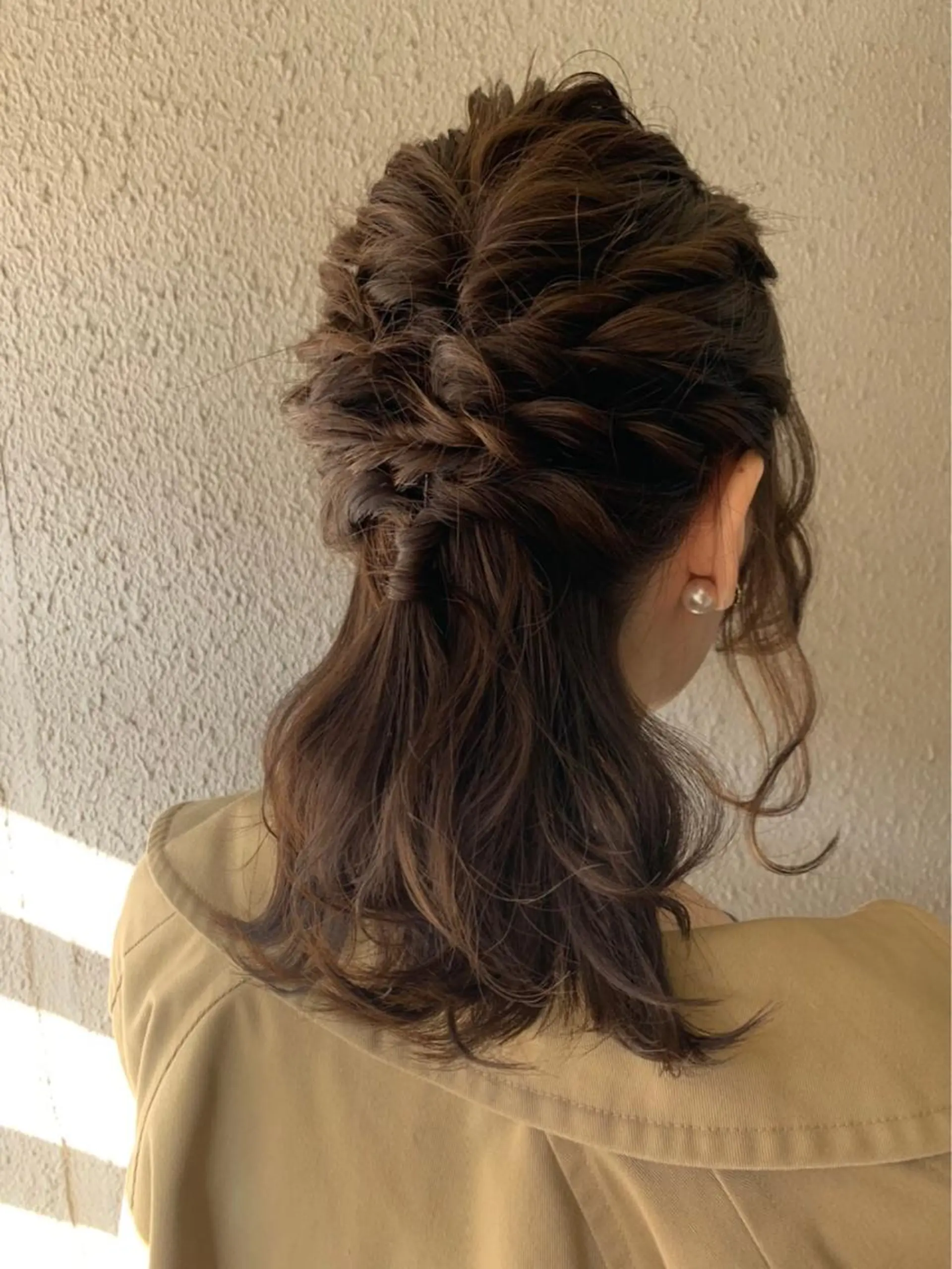 セミロング ヘアアレンジ chouette シュエットのヘアスタイル