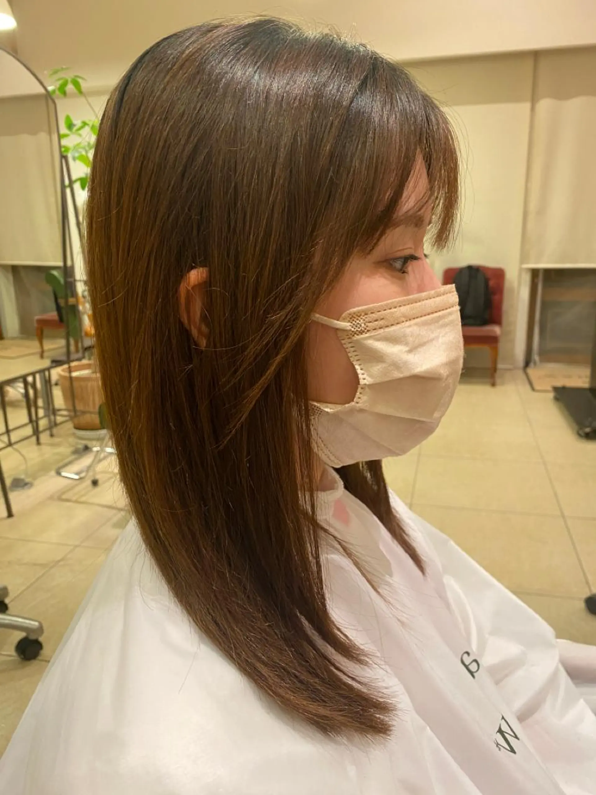 ミディアム sakamoto sayaのヘアスタイル