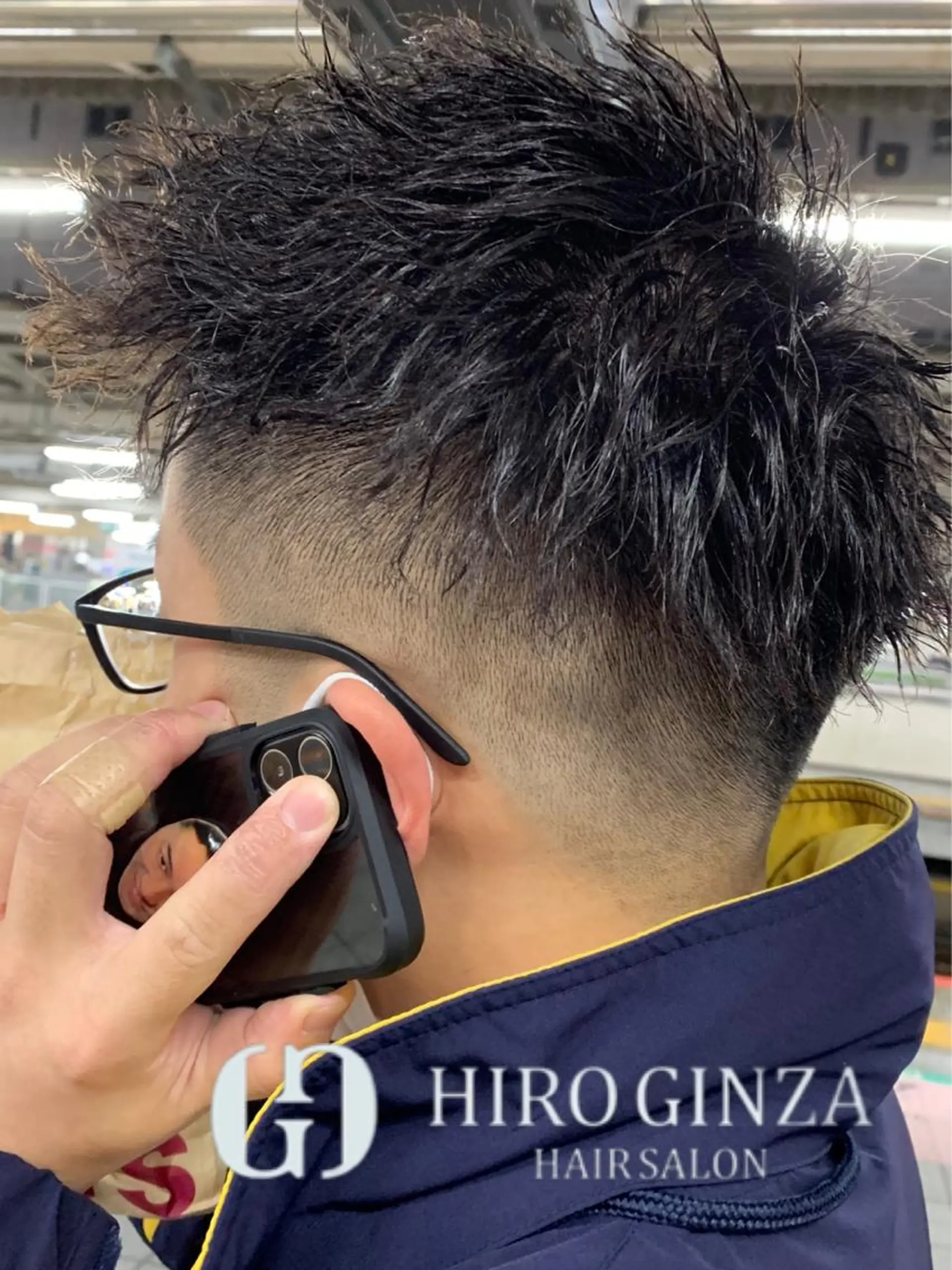 ショート パーマ 羽木 隆徒のヘアスタイル