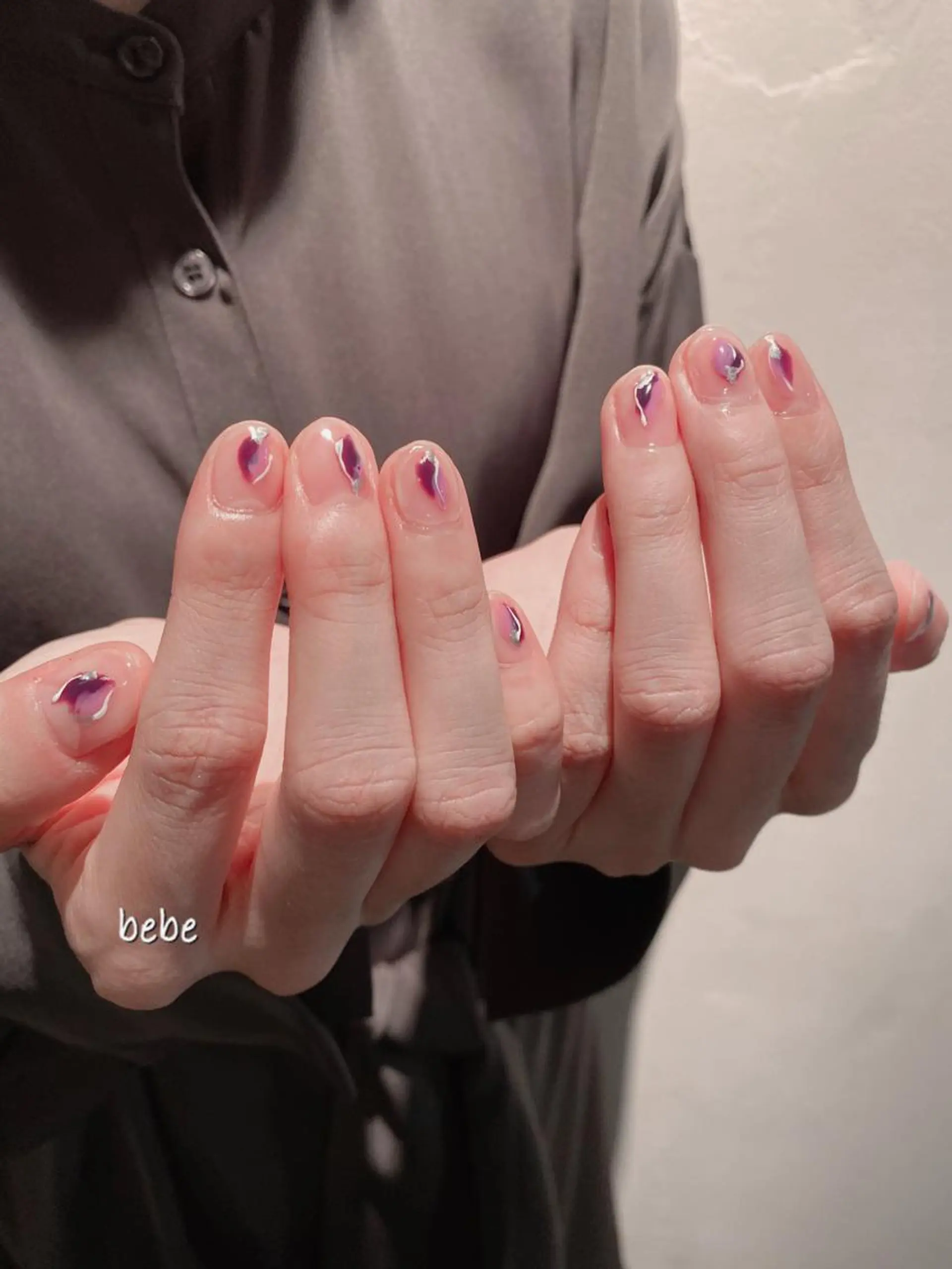 ネイル クリアネイル ハンドネイル Ann nailのネイルデザイン