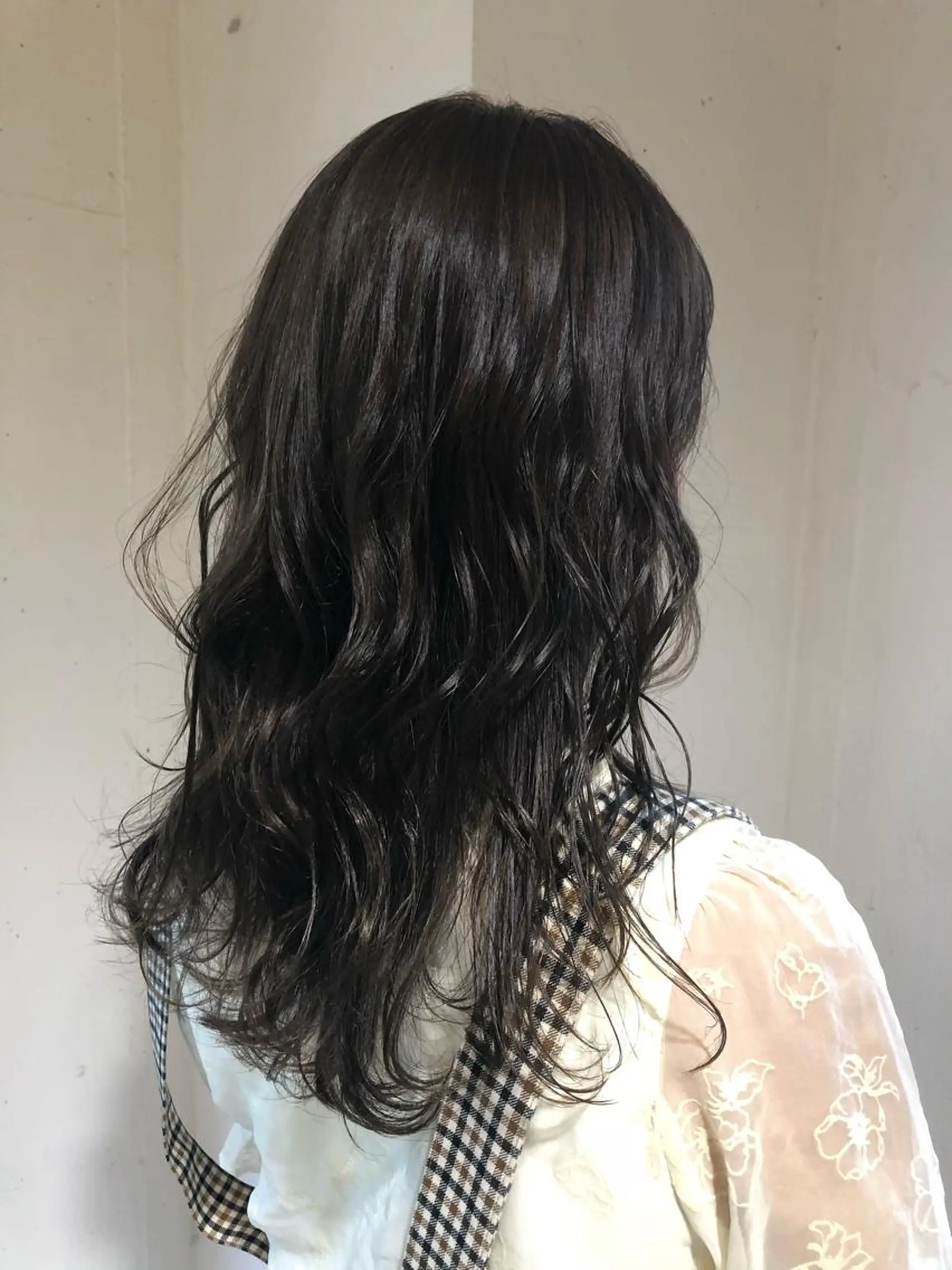 ロング カラー ヘアアレンジ メンズ キッズ ネイル マツエク・マツパ 透明感カラー🤎 ゆりのヘアスタイル