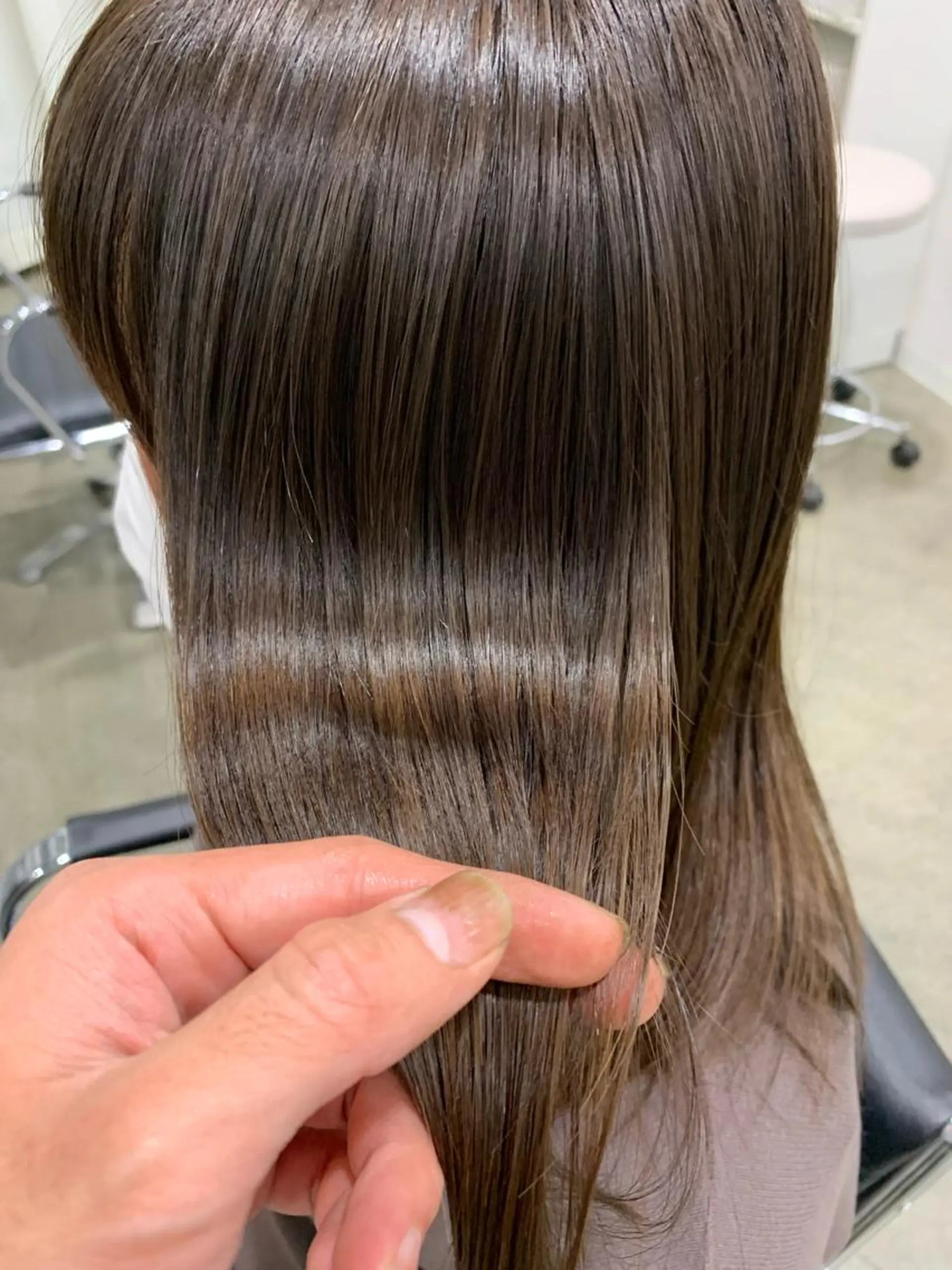 ミディアム 笠原 敦司のヘアスタイル