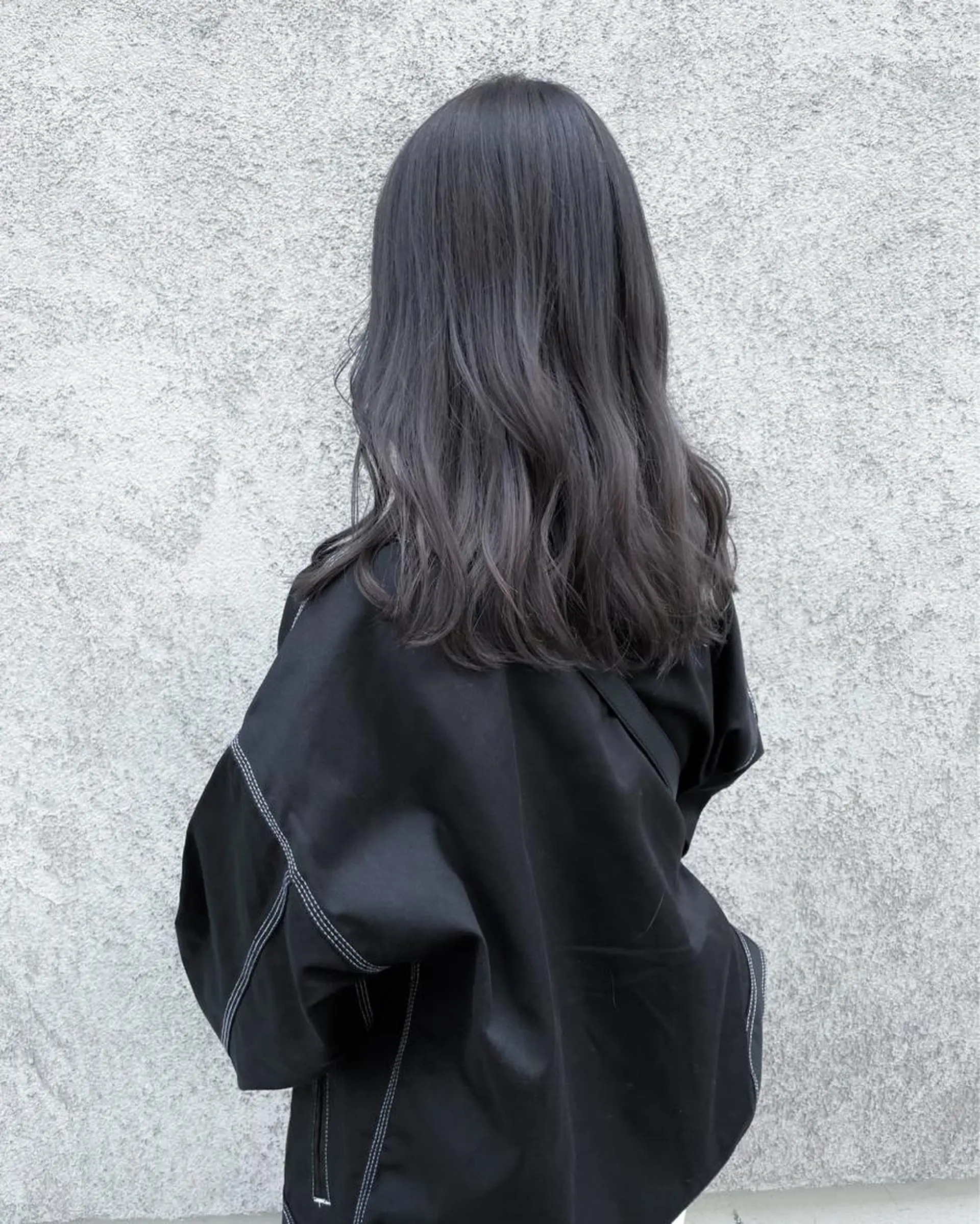 ロング カラー グレージュ カット ヘアカラー パーマ 五十嵐 雄毅のヘアスタイル