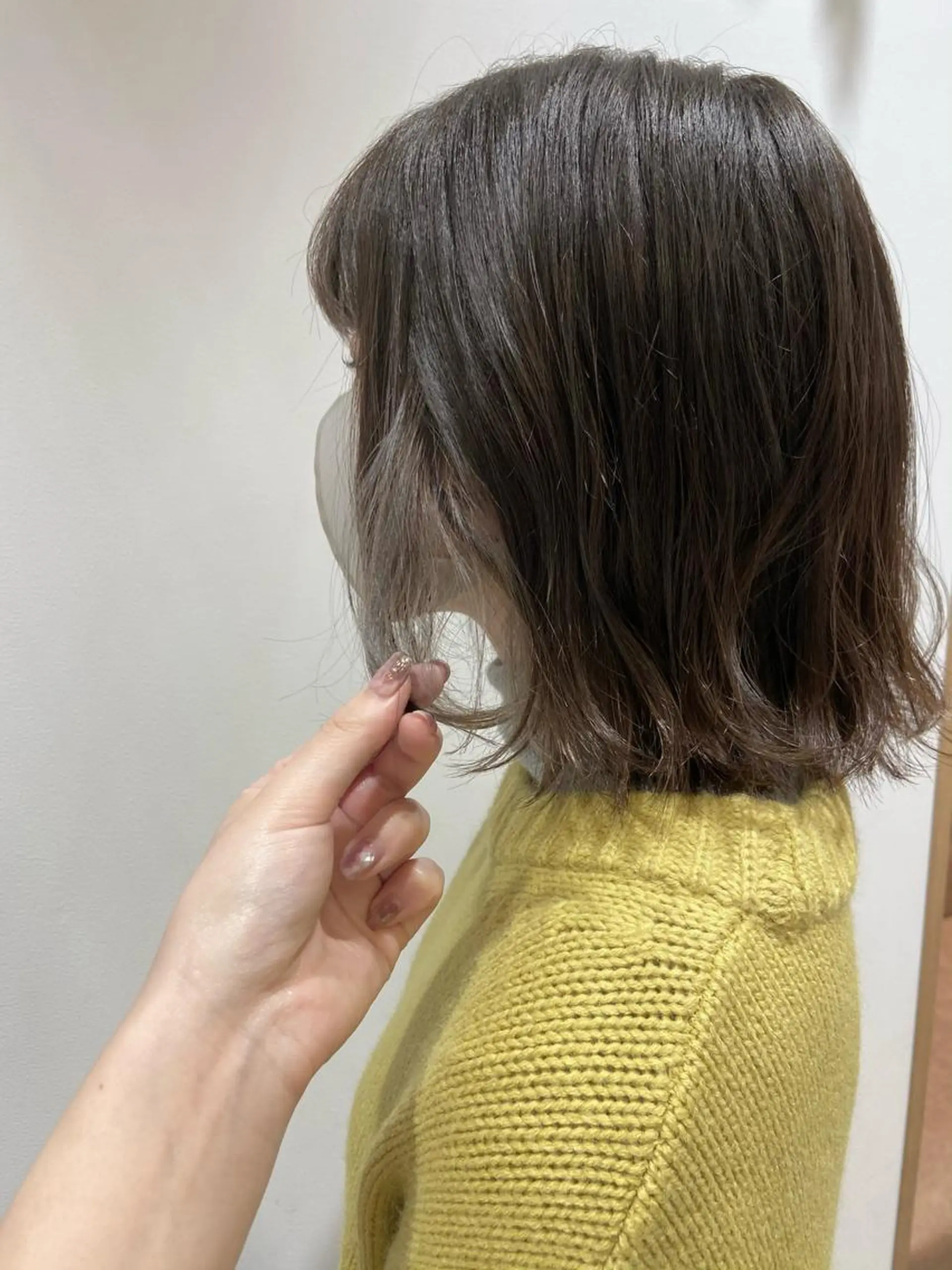 ミディアム カラー ヘアカラー 🐺ウルフ/レイヤー 似合わせ‎🤍沙羅のヘアスタイル