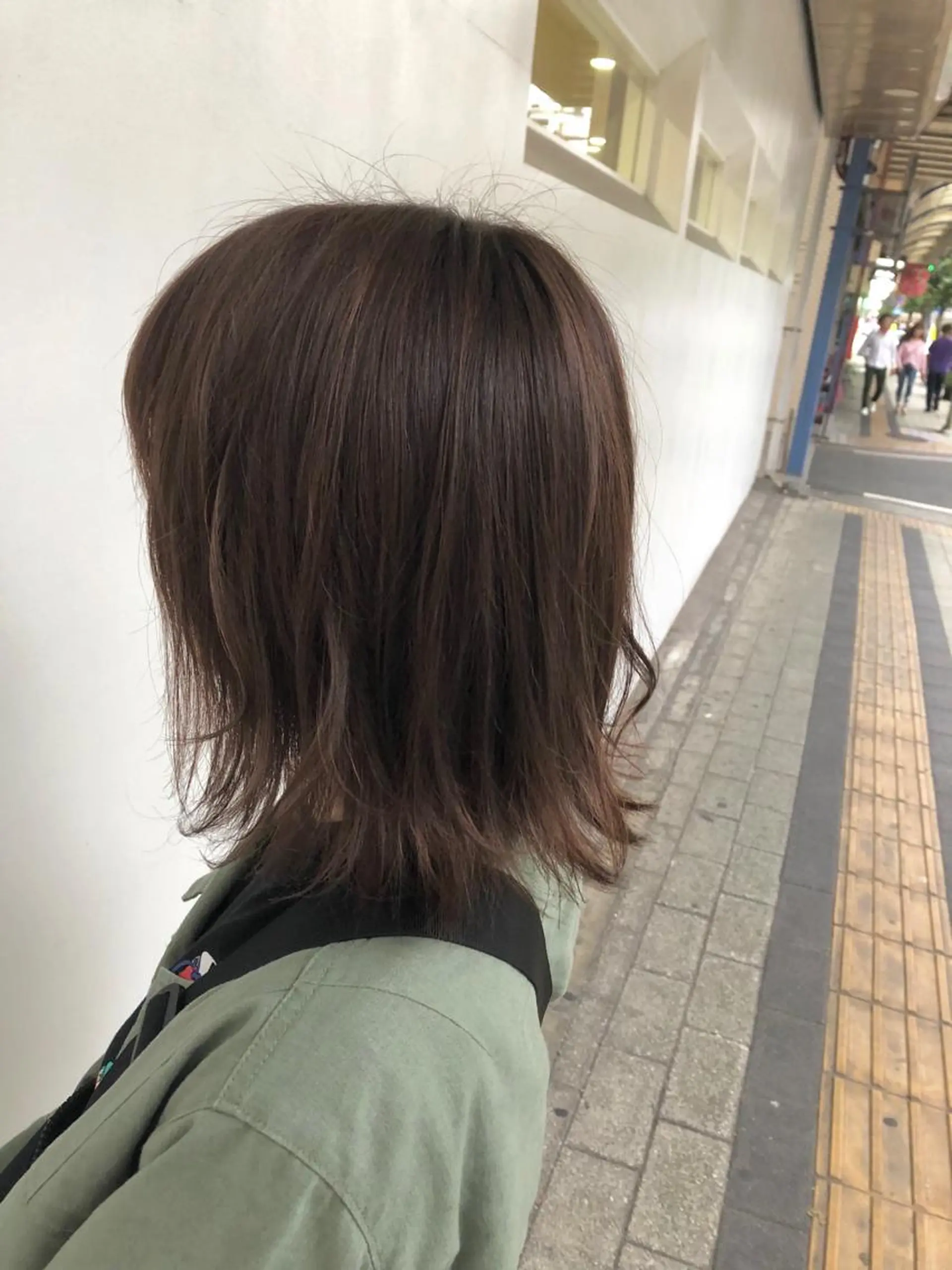 ショート カラー ハイライトカラー ラベンダーカラー ハイライト ヘアカラー トリートメント 東條 克義のヘアスタイル