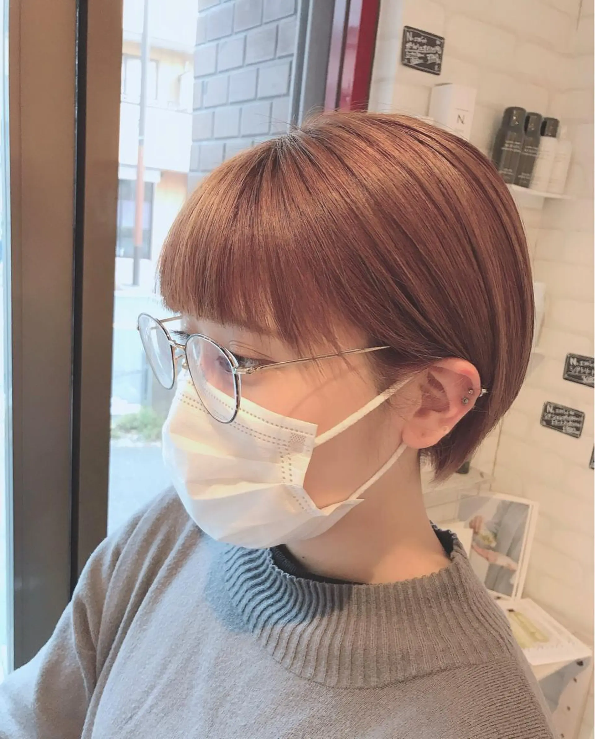 ショート drop/鶴見 /西巻大のヘアスタイル