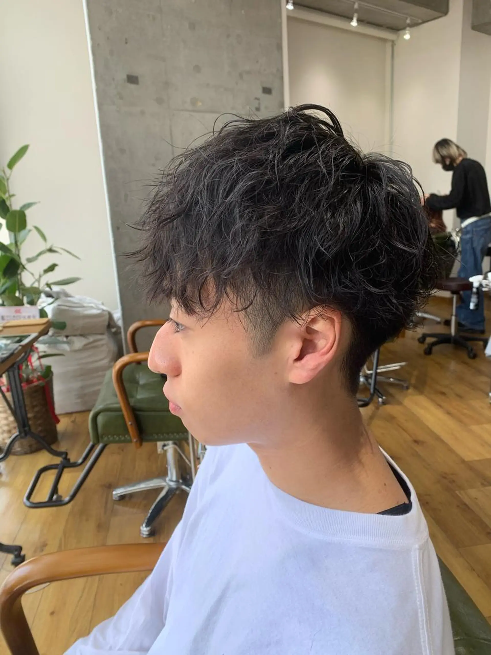 ショート メンズ ダブルカラー特化💍 tiam💍韓国ヘアのヘアスタイル