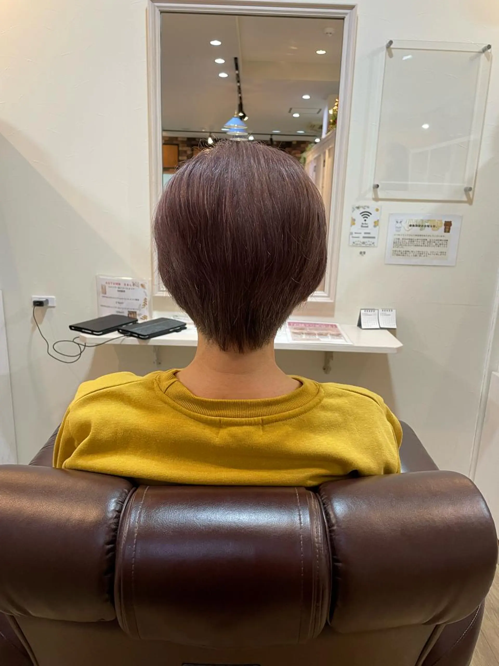 ショート 森田 詩音のヘアスタイル