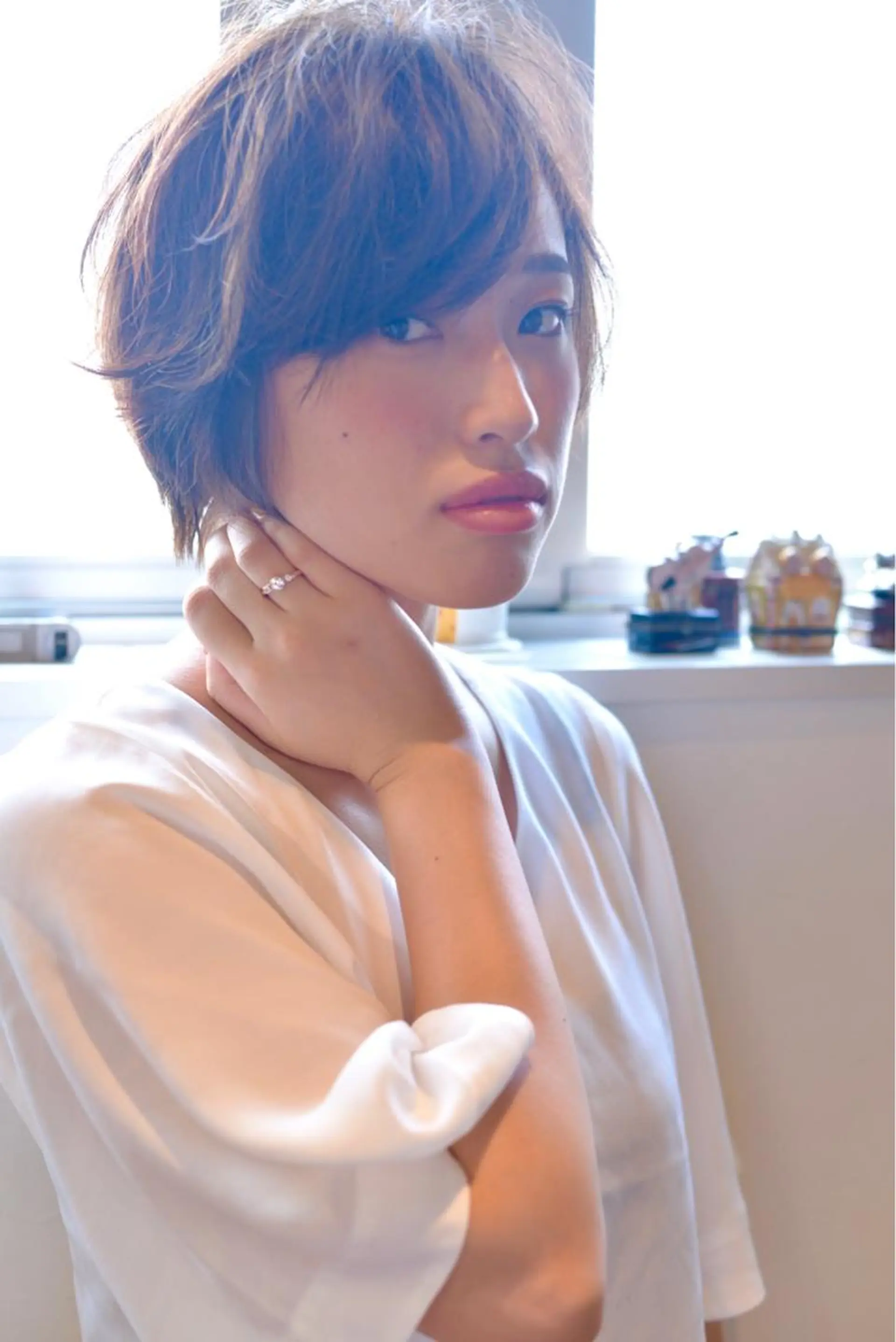 ショート カラー 【白髪ぼかし 専門GBG】自由が丘のヘアスタイル