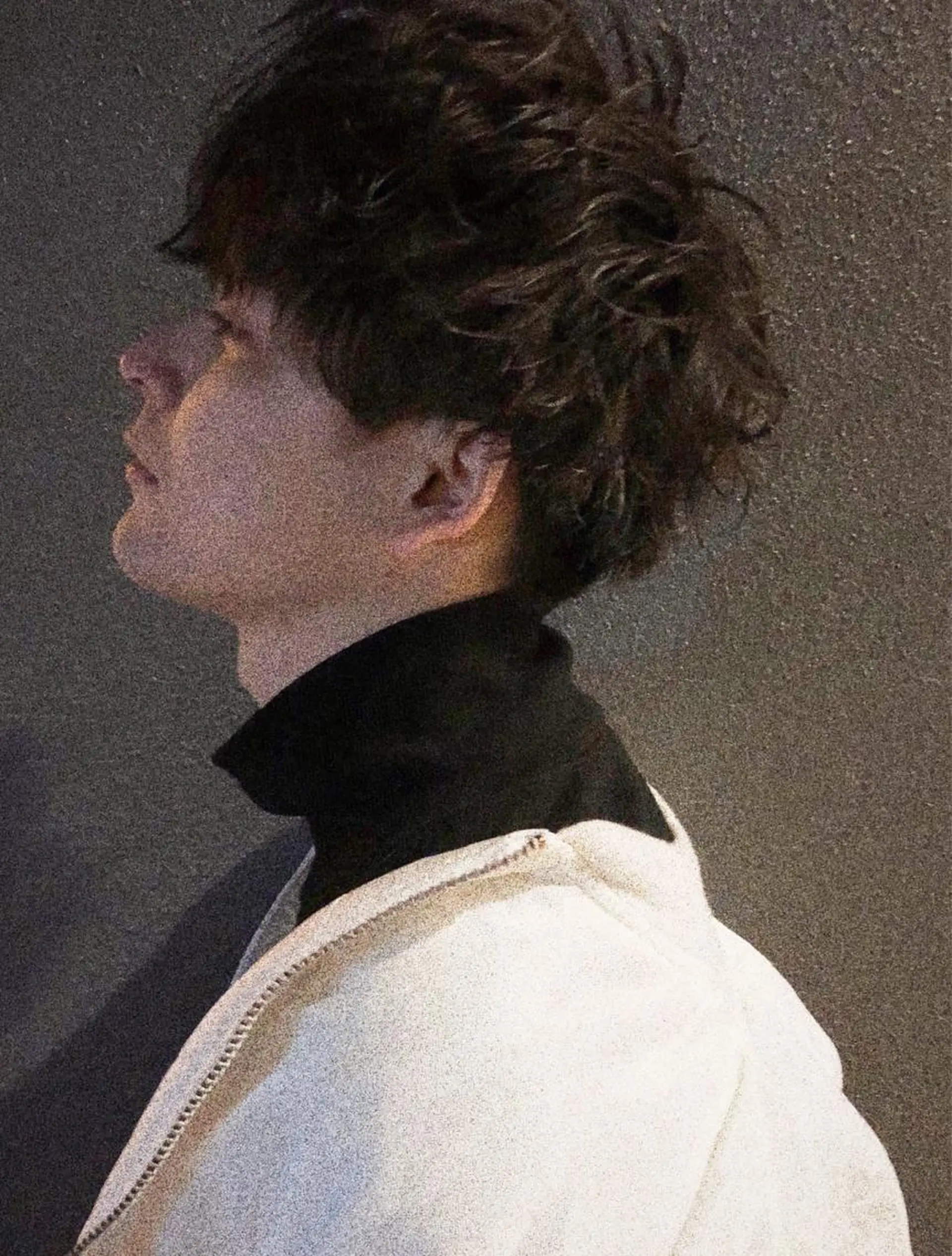 パーマ メンズ 樋野 亮のヘアスタイル