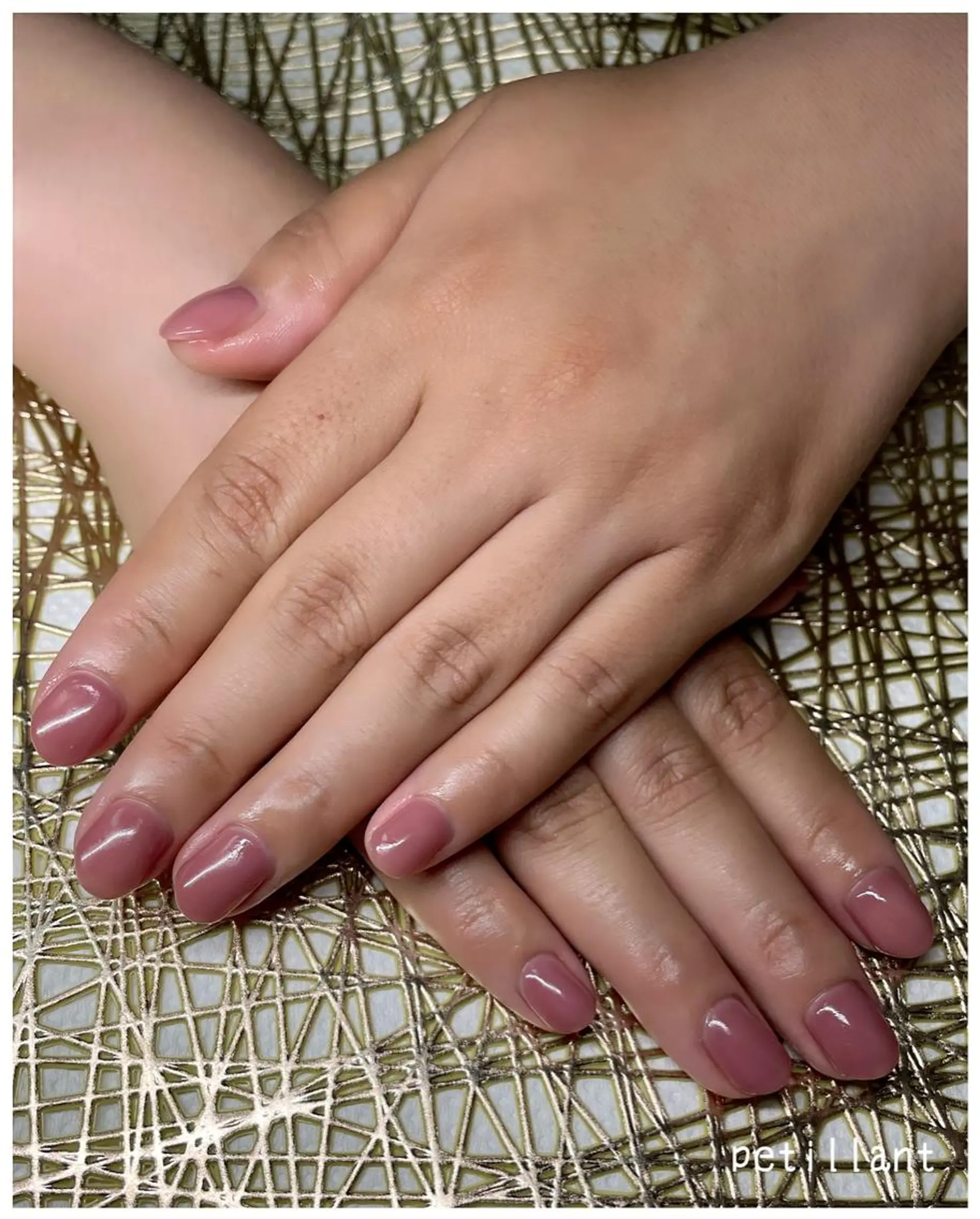 ネイル ピンク nail salon petillantのネイルデザイン