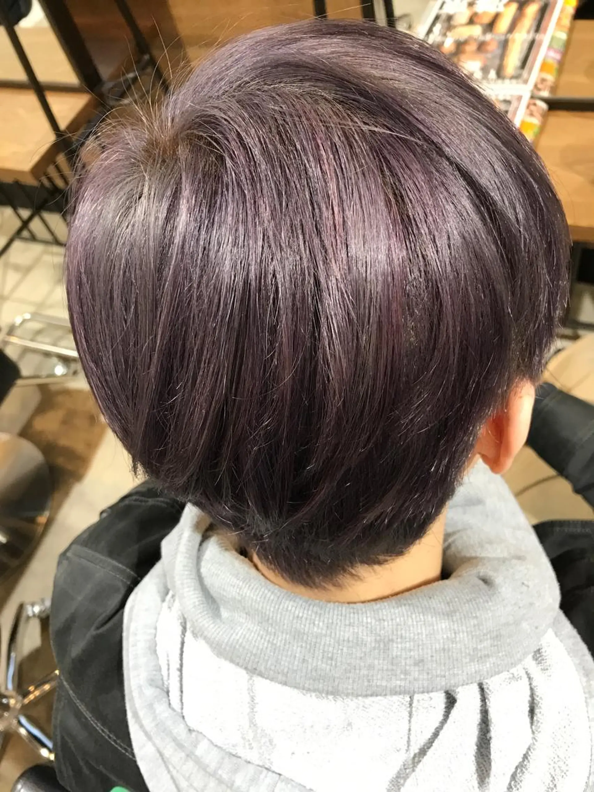 ショート カラー メンズ shi hoのヘアスタイル