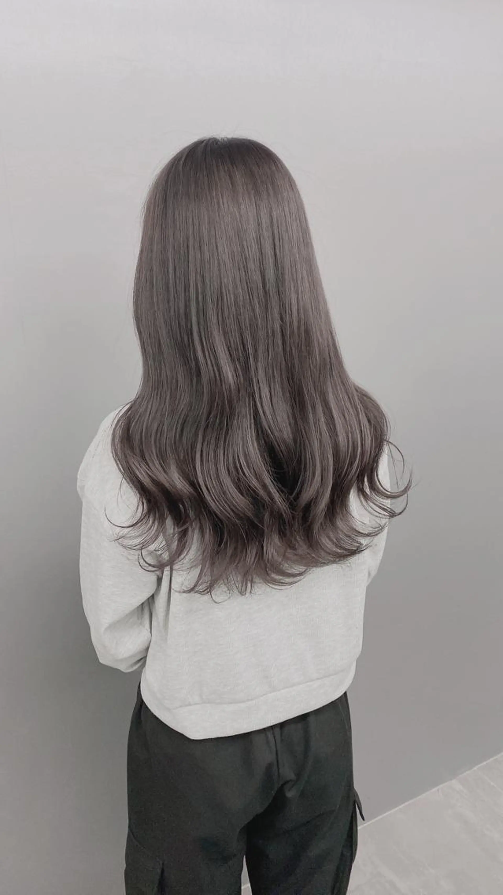 カラー ヘアカラー トリートメント グレージュ♡ベージュ ♡MA/表参道のヘアスタイル