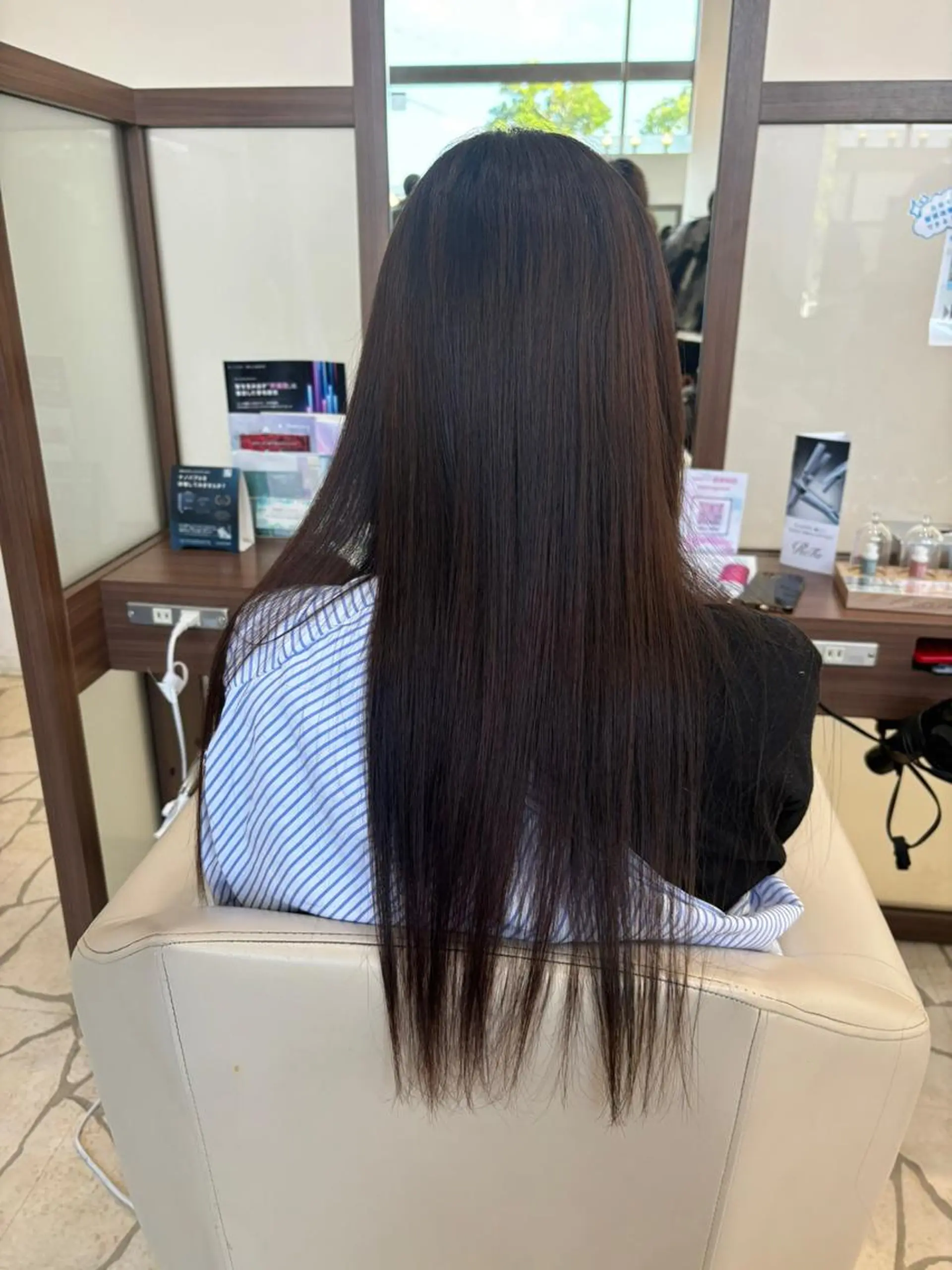 ミディアム 髪質改善 トリートメント カラーモデル募集中！ 奥出　紗永のヘアスタイル