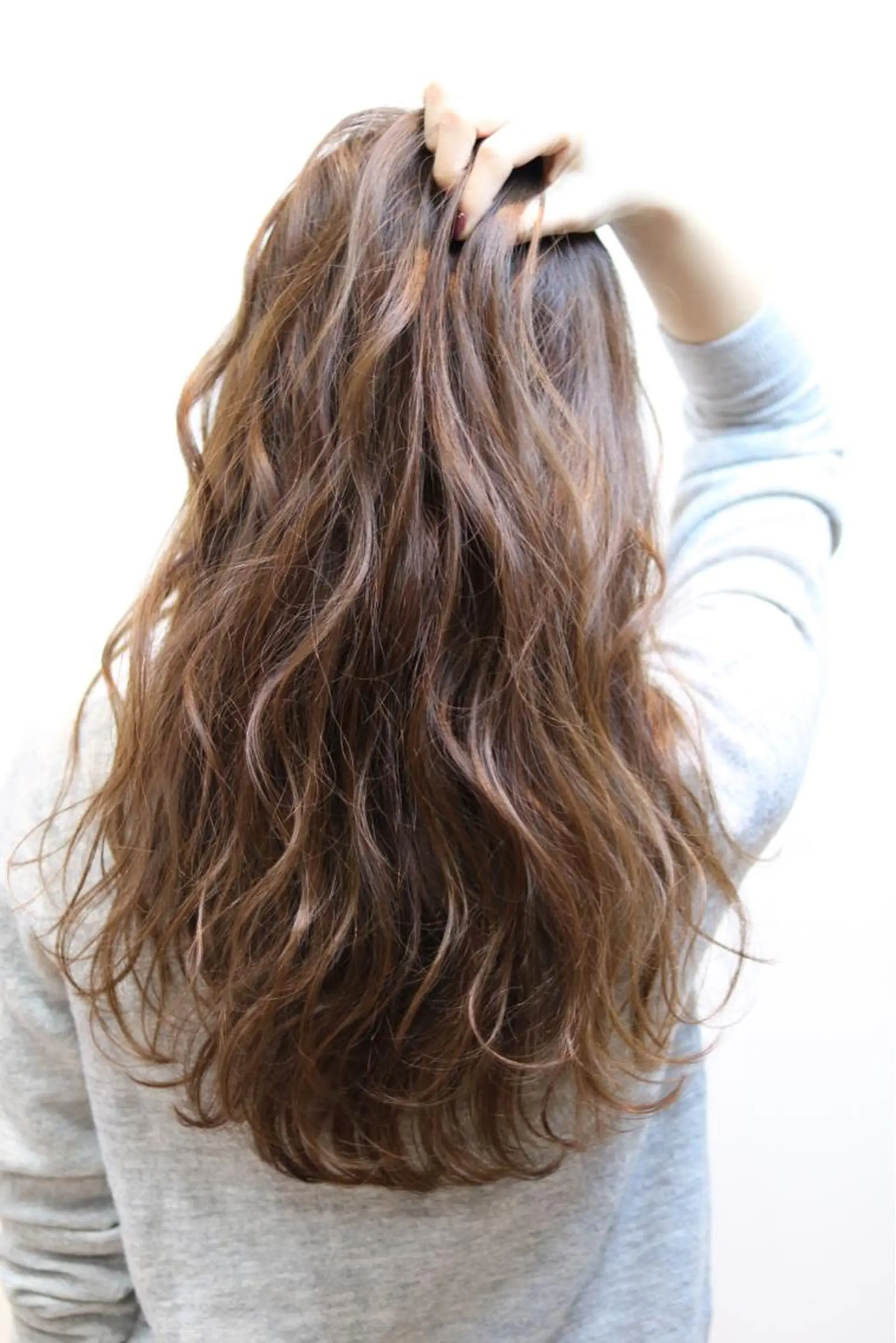 ロング カラー パーマ 及川 翔のヘアスタイル