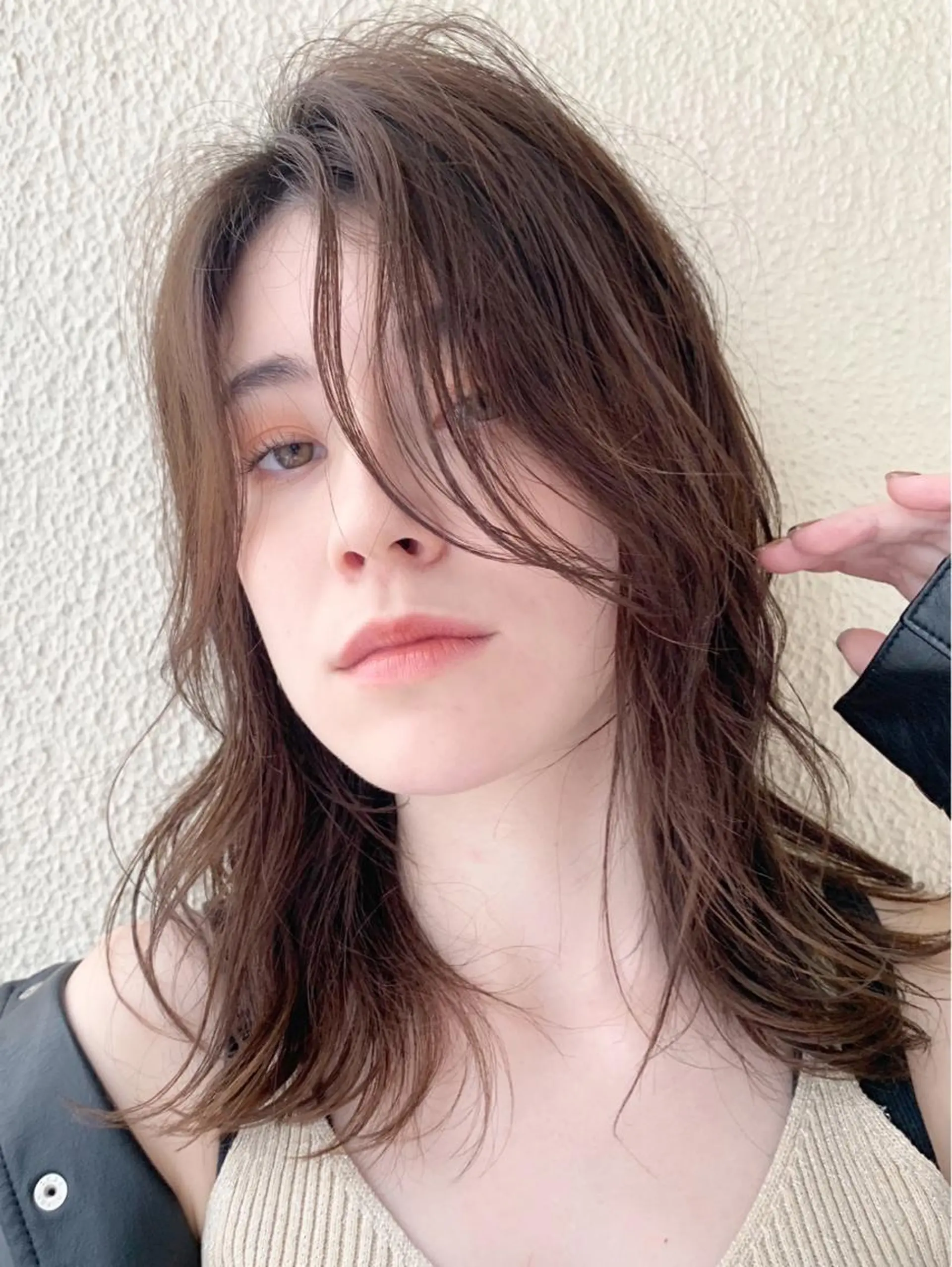 ミディアム カット ヘアカラー トリートメント topstylist 満足度⭐️堀川星哉のヘアスタイル