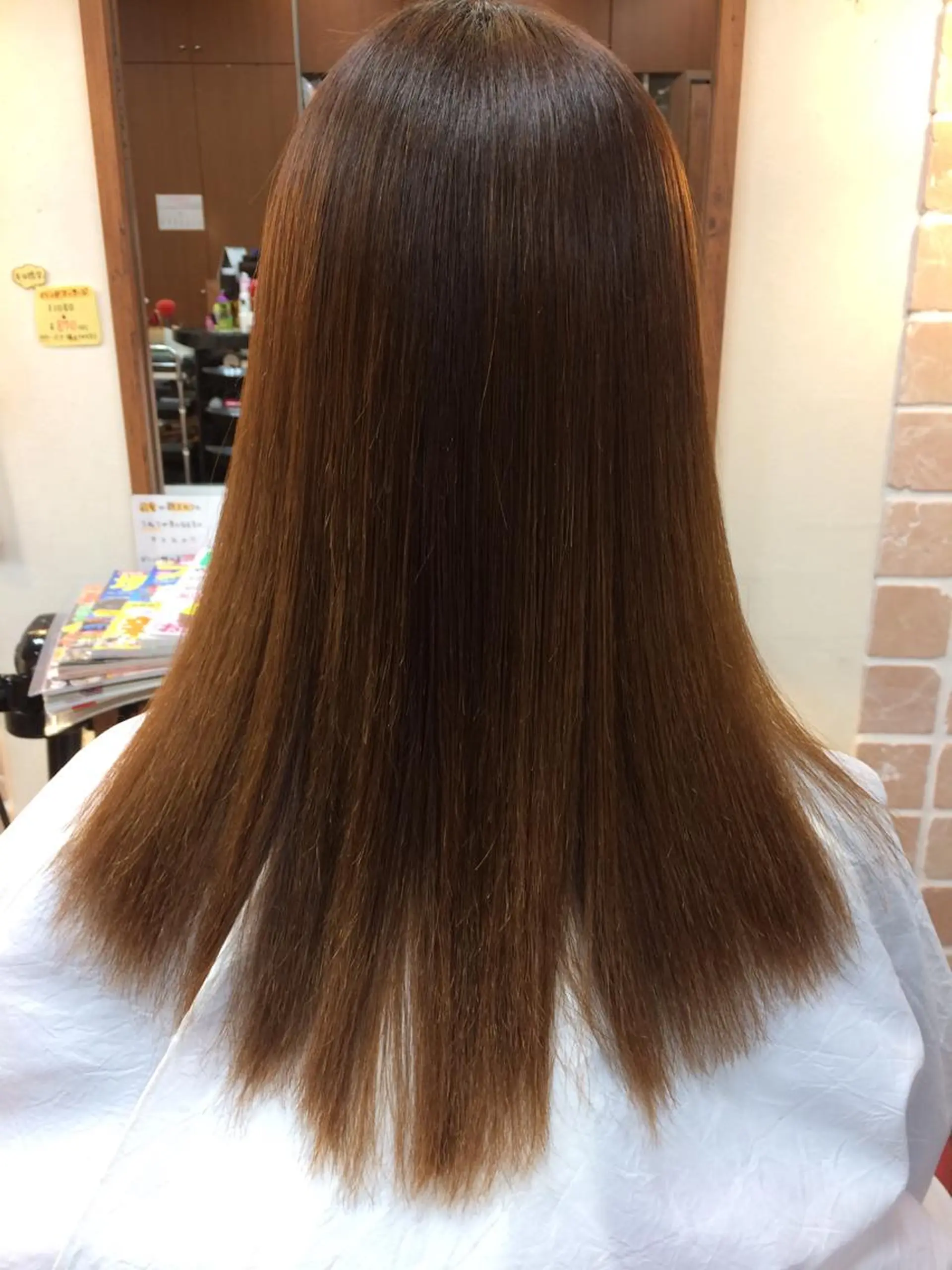 ロング パーマ 縮毛矯正 村田 淳のヘアスタイル