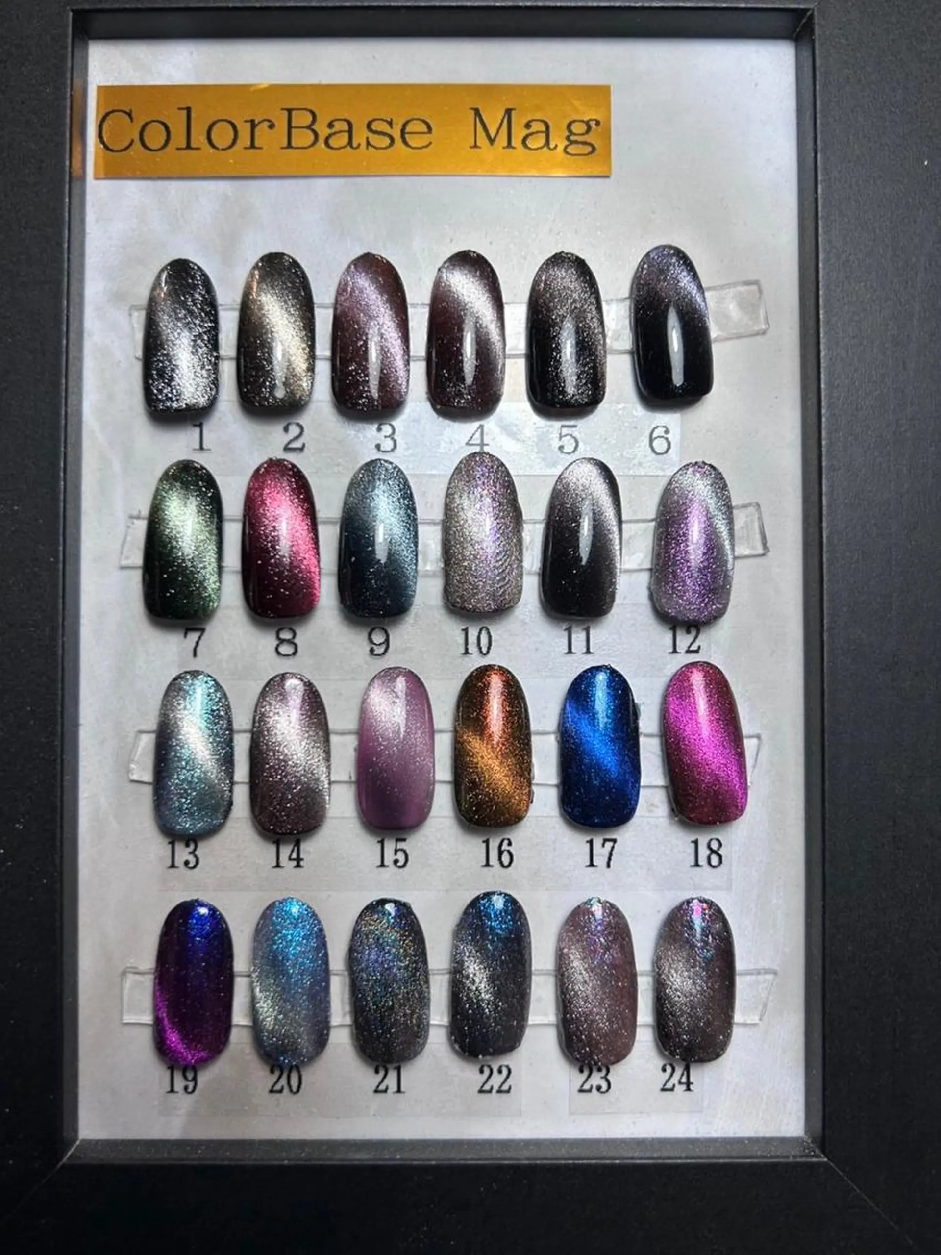 ネイル マグネットネイル ワンカラーネイル Nailist Honamiのネイルデザイン